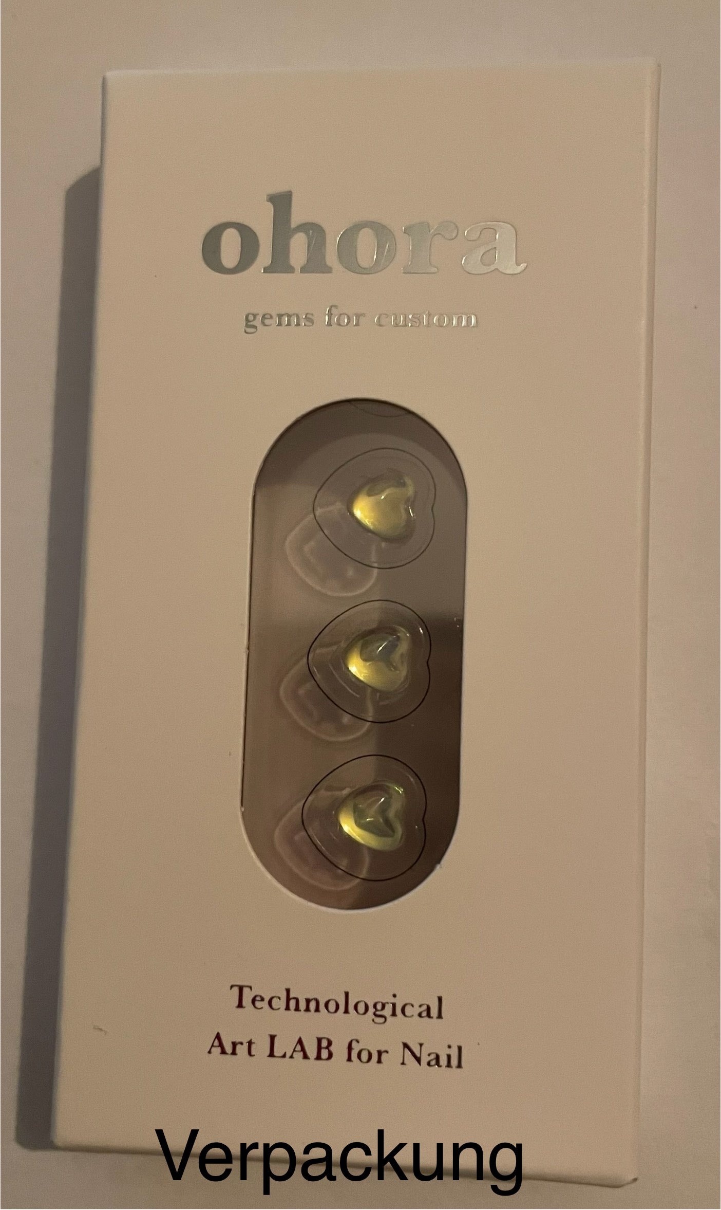 Ohora-Deutschland-UV Nagelfolie-Nail wraps-Ohora Aurora Heart Gemstones-Blush&Cherry - Blush and Cherry