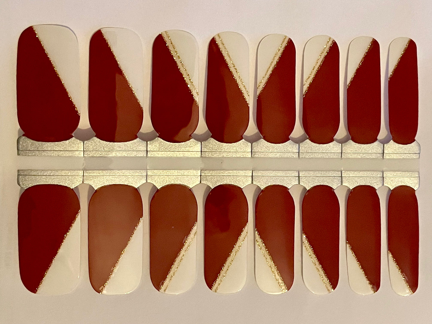 Royal Ember 16er Overlay-Blush&Cherry - Blush and Cherry - Nagelfolien ohne UV