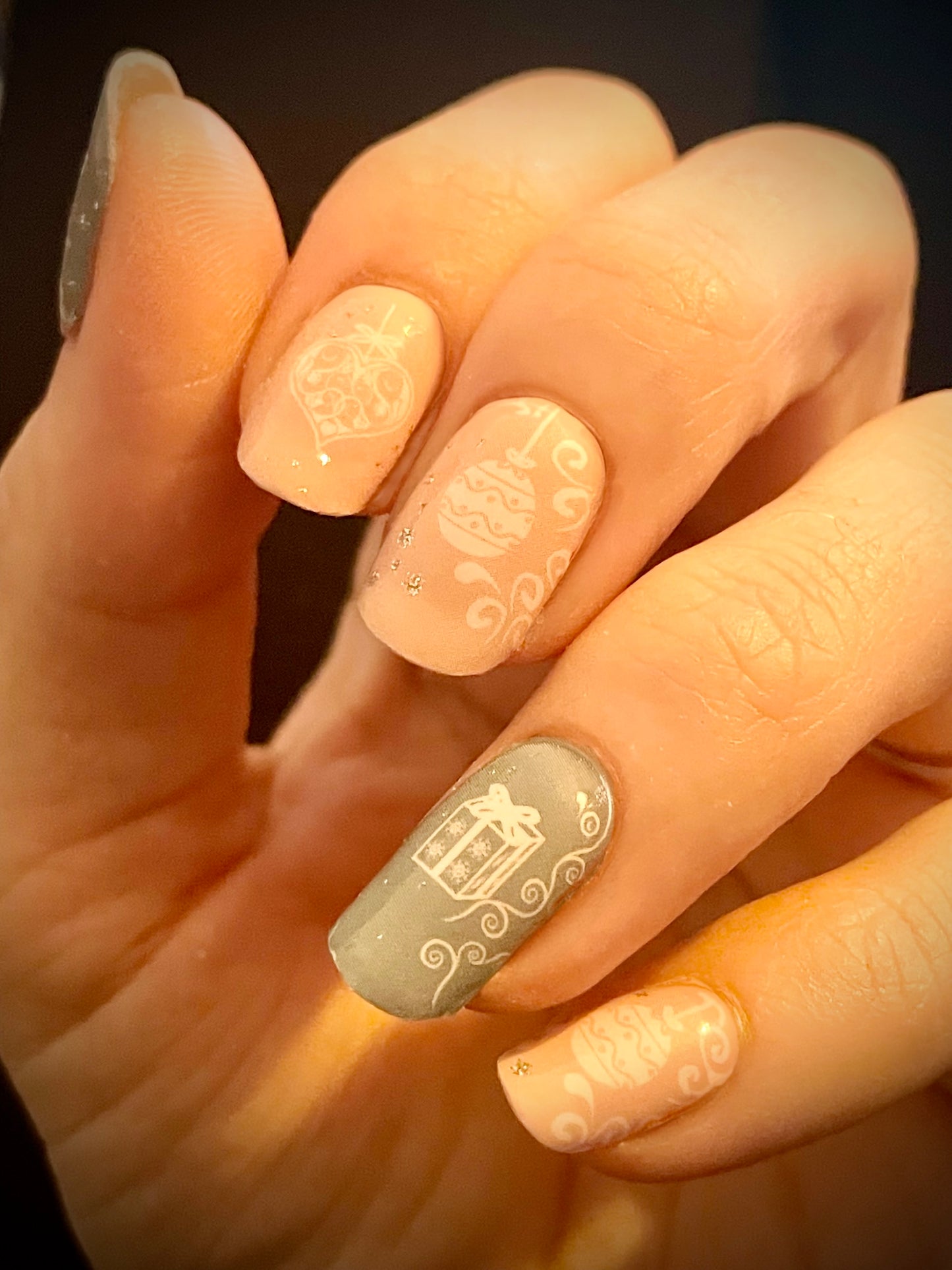 Holly Days 16er-Blush&Cherry - Blush and Cherry - Nagelfolien ohne UV