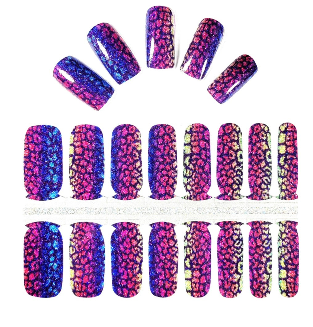 Leodil 16er-Blush&Cherry - Blush and Cherry - Nagelfolien ohne UV