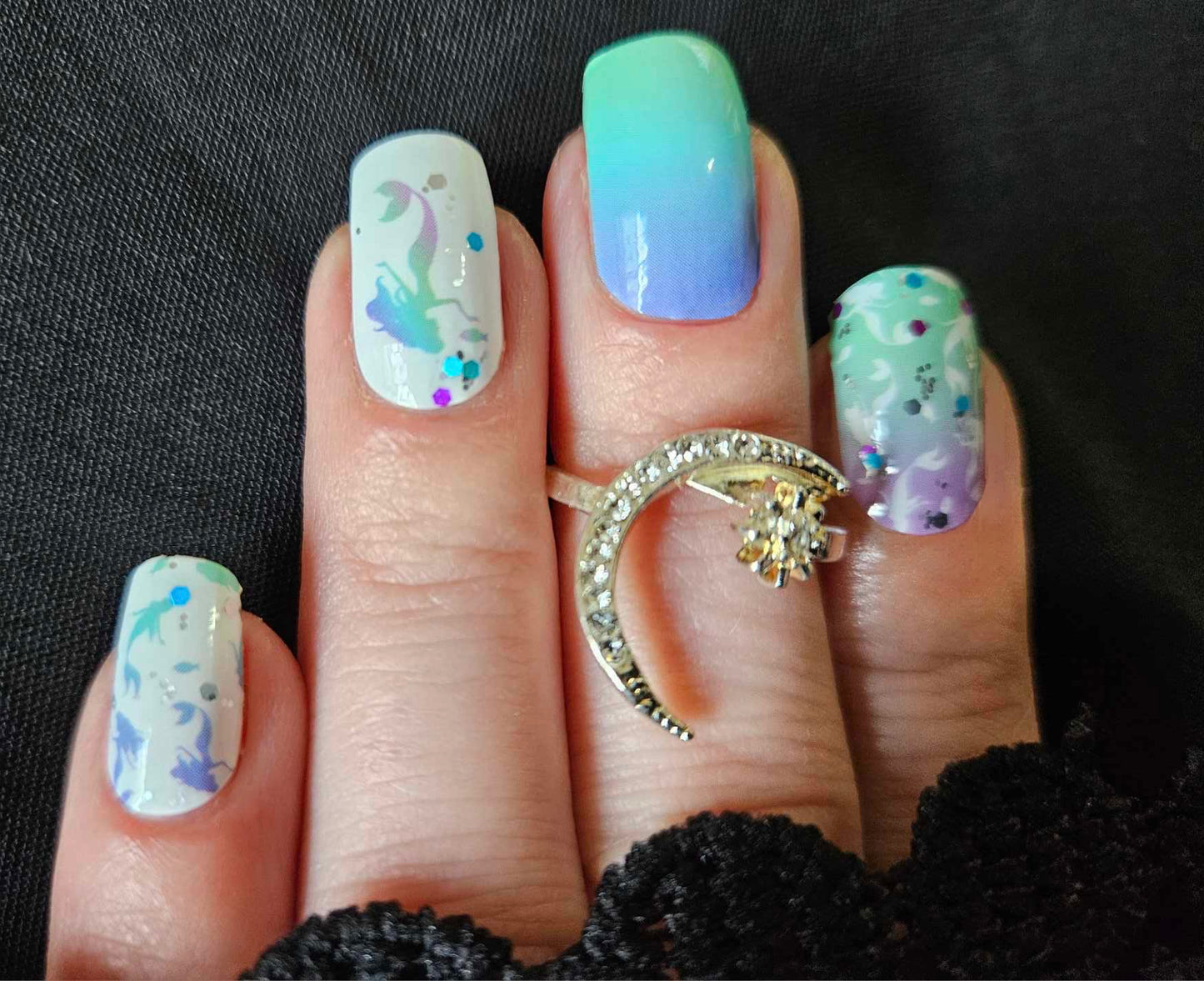 Off The Hook 16er-Blush&Cherry - Blush and Cherry - Nagelfolien ohne UV