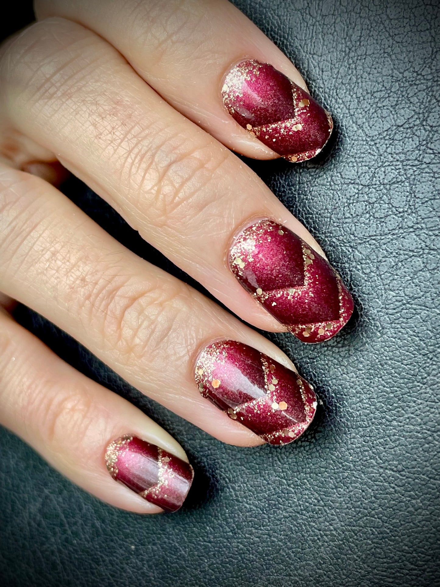 Golden Triad 16er-Blush&Cherry - Blush and Cherry - Nagelfolien ohne UV