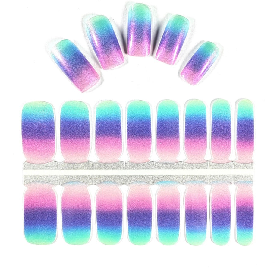 Purple Potion 16er-Blush&Cherry - Blush and Cherry - Nagelfolien ohne UV