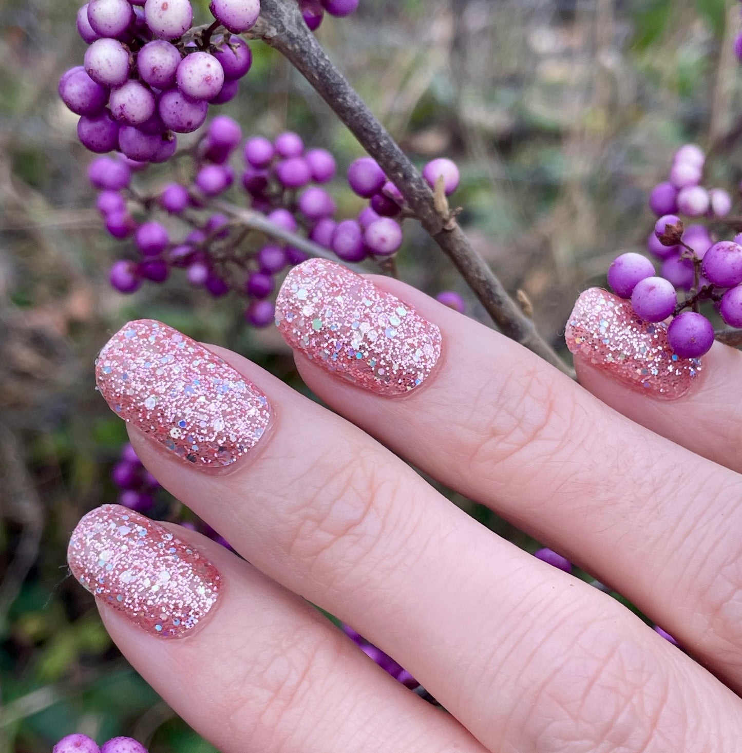 Flamingo Fury 16er-Blush&Cherry - Blush and Cherry - Nagelfolien ohne UV