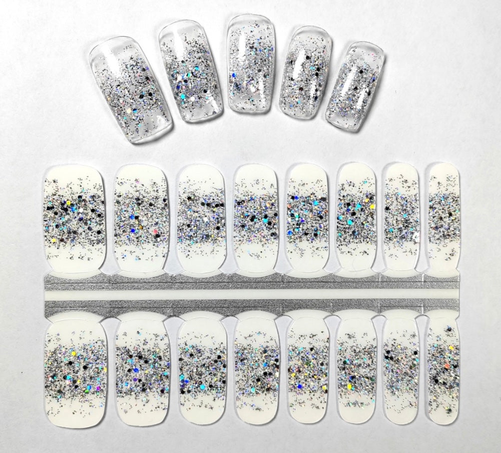Breath of Silver 16er Overlay-Blush&Cherry - Blush and Cherry - Nagelfolien ohne UV