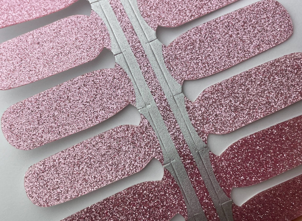 Pink Sugar Dust 16er-Blush&Cherry - Blush and Cherry - Nagelfolien ohne UV