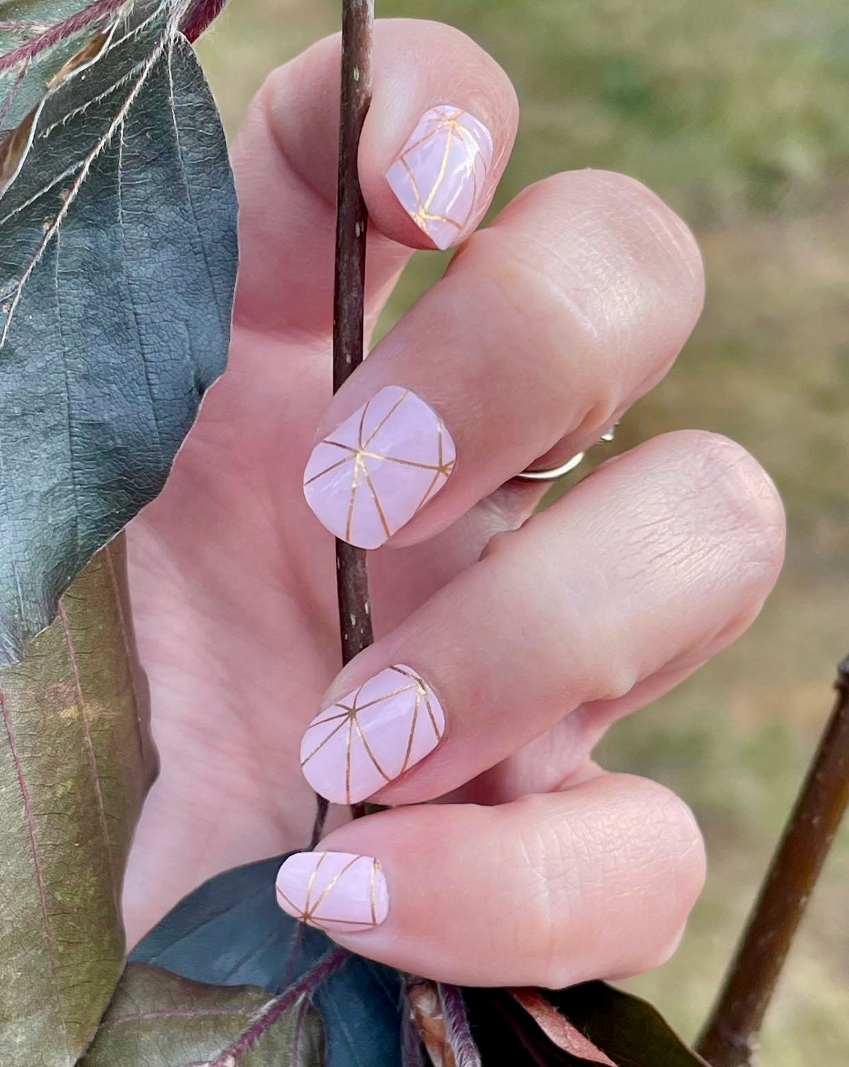 Rosy Future 16er-Blush&Cherry - Blush and Cherry - Nagelfolien ohne UV
