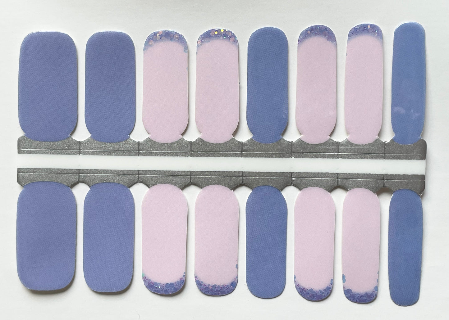 Blueberry Milkshake 16er-Blush&Cherry - Blush and Cherry - Nagelfolien ohne UV