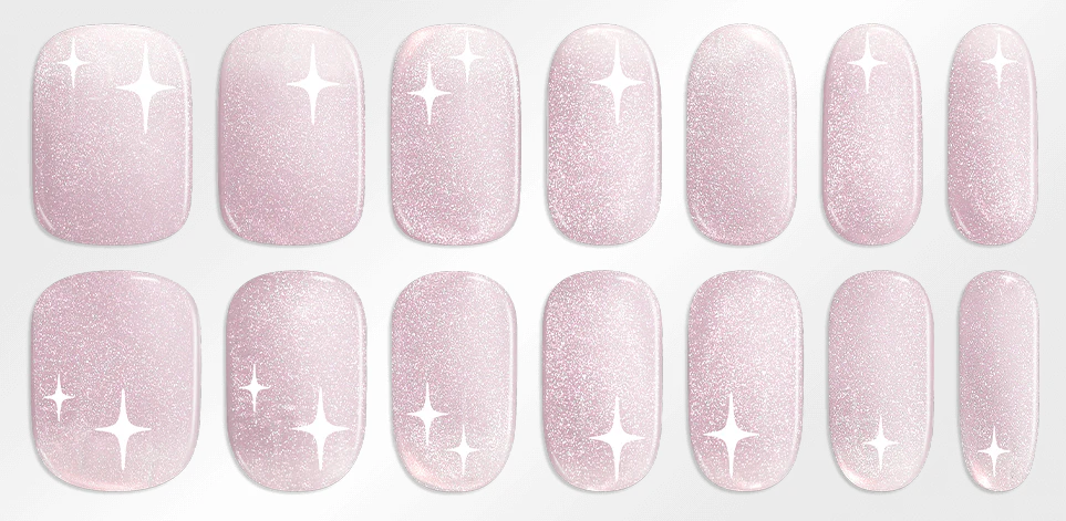 Hayhae-UV Nagelfolien-Premium- Nail wrap - Deutschland - uv gel nagelfolien - Hey, Attention Please!-UV Nail Wraps-Blush&Cherry - Blush and Cherry