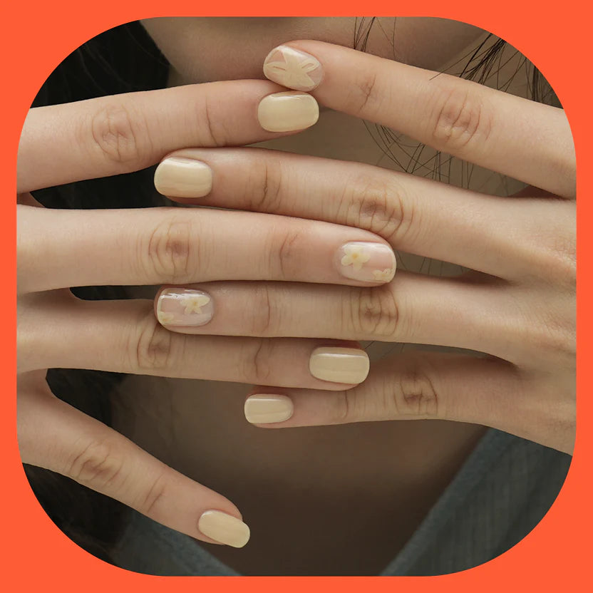 Hayhae-UV Nagelfolien-Premium- Nail wrap - Deutschland - uv gel nagelfolien - Hey, Let's Catch Some Rays-Blush&Cherry - Blush and Cherry