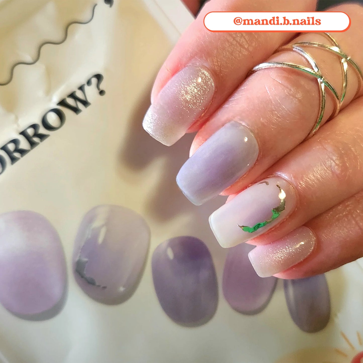 Hey, 7 A.M. Tomorrow?-UV Nail Wraps-Blush&Cherry - Blush and Cherry - Heyhae UV Gel Folien - Premium Solar