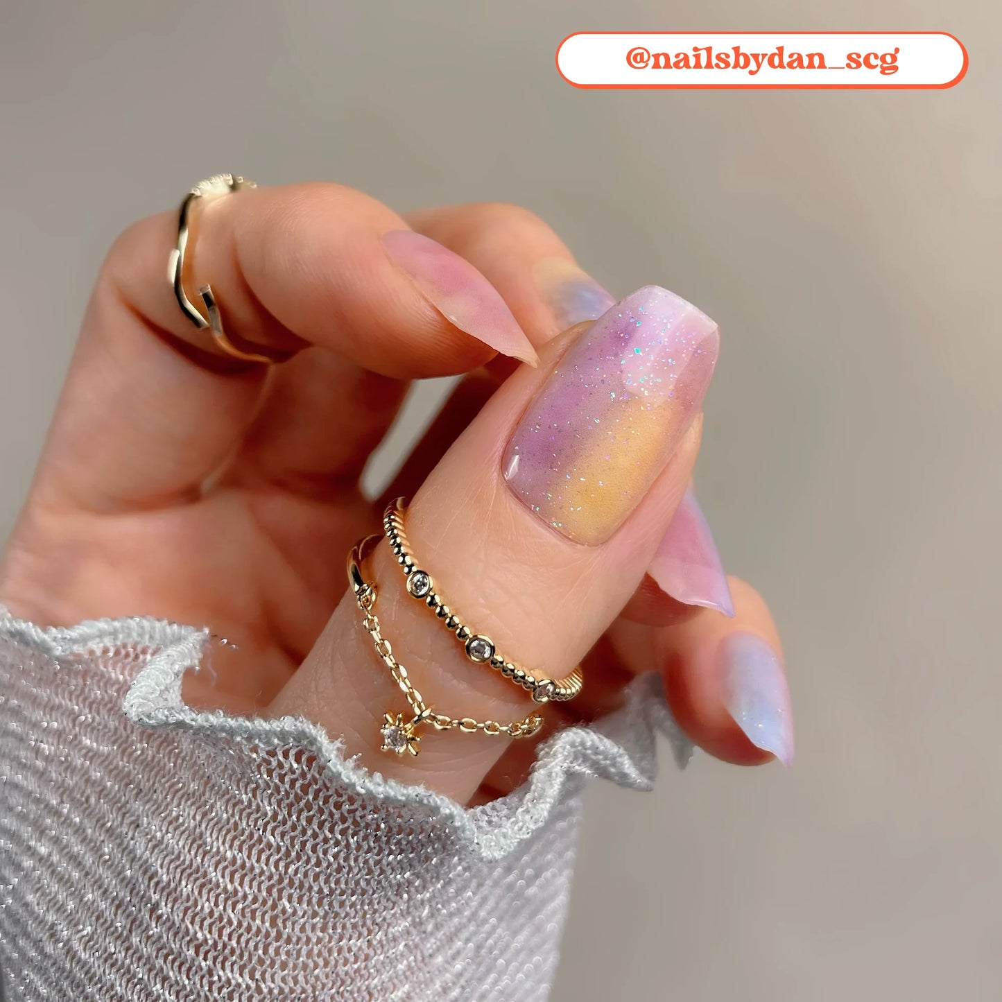 Hayhae-UV Nagelfolien-Premium- Nail wrap - Deutschland - uv gel nagelfolien - Hey, Sunset Drive?-UV Nail Wraps-Blush&Cherry - Blush and Cherry