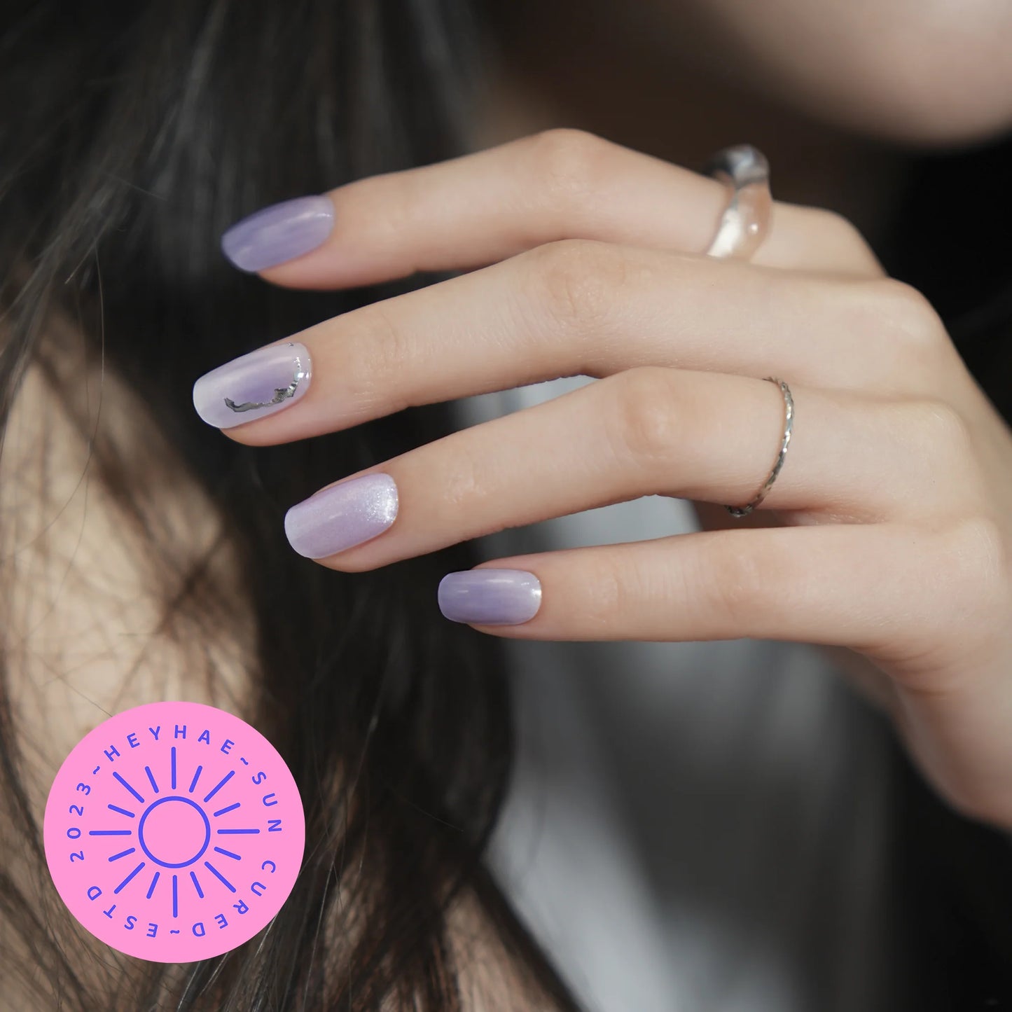 Hey, 7 A.M. Tomorrow?-UV Nail Wraps-Blush&Cherry - Blush and Cherry - Heyhae UV Gel Folien - Premium Solar