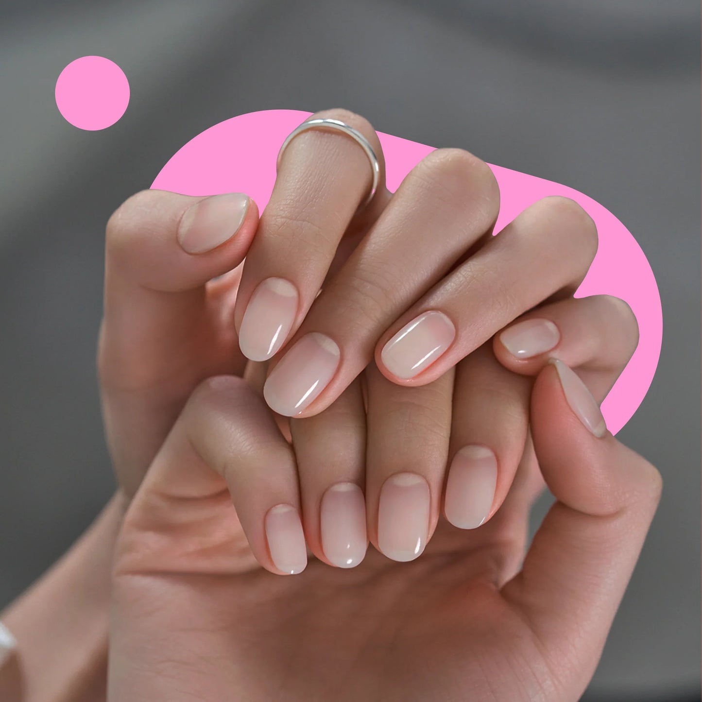 Hayhae-UV Nagelfolien-Premium- Nail wrap - Deutschland - uv gel nagelfolien - Hey, Girl's Night?-UV Nail Wraps-Blush&Cherry - Blush and Cherry