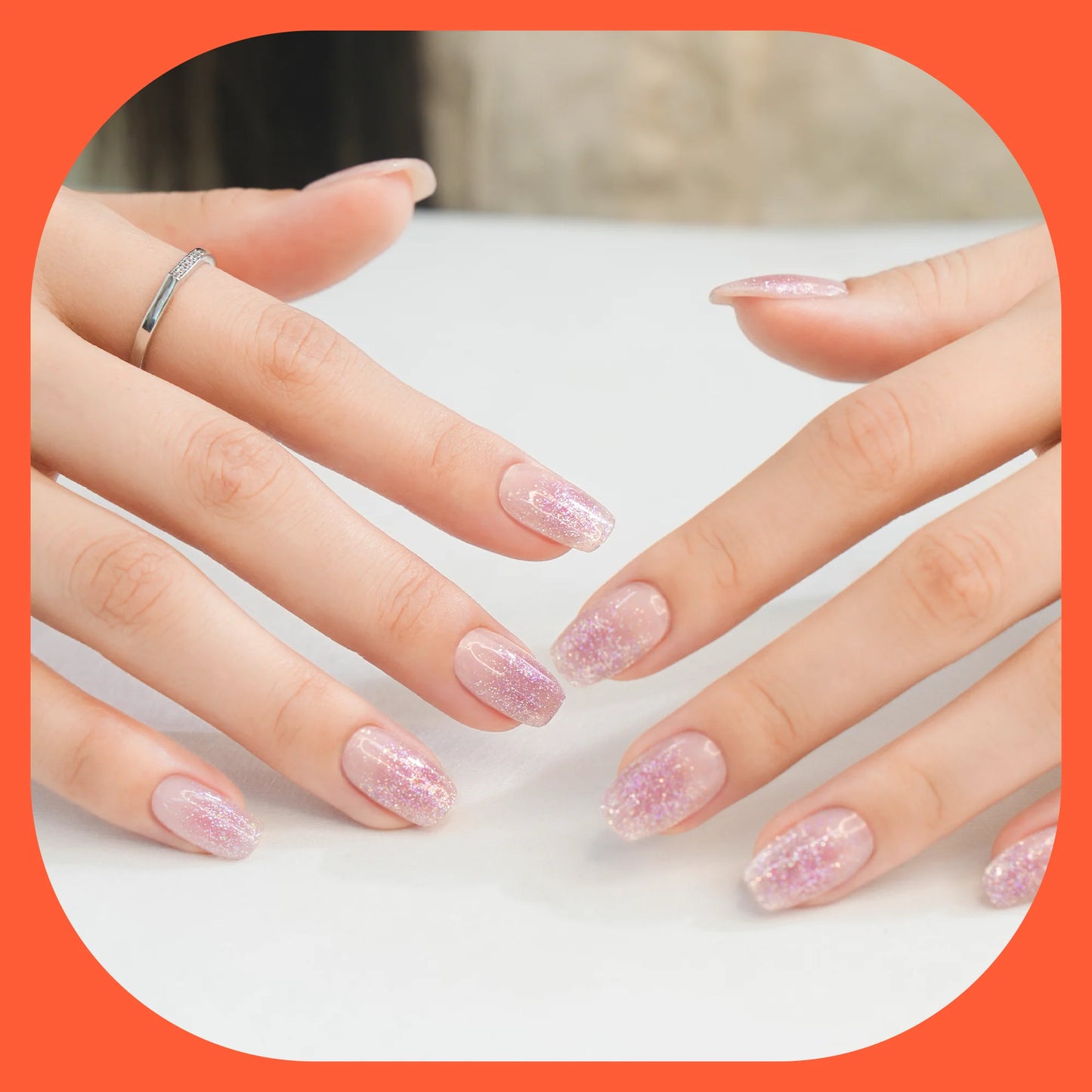Hey, Picknick Date?-UV Nail Wraps-Blush&Cherry - Blush and Cherry - Heyhae UV Gel Folien - Premium Solar