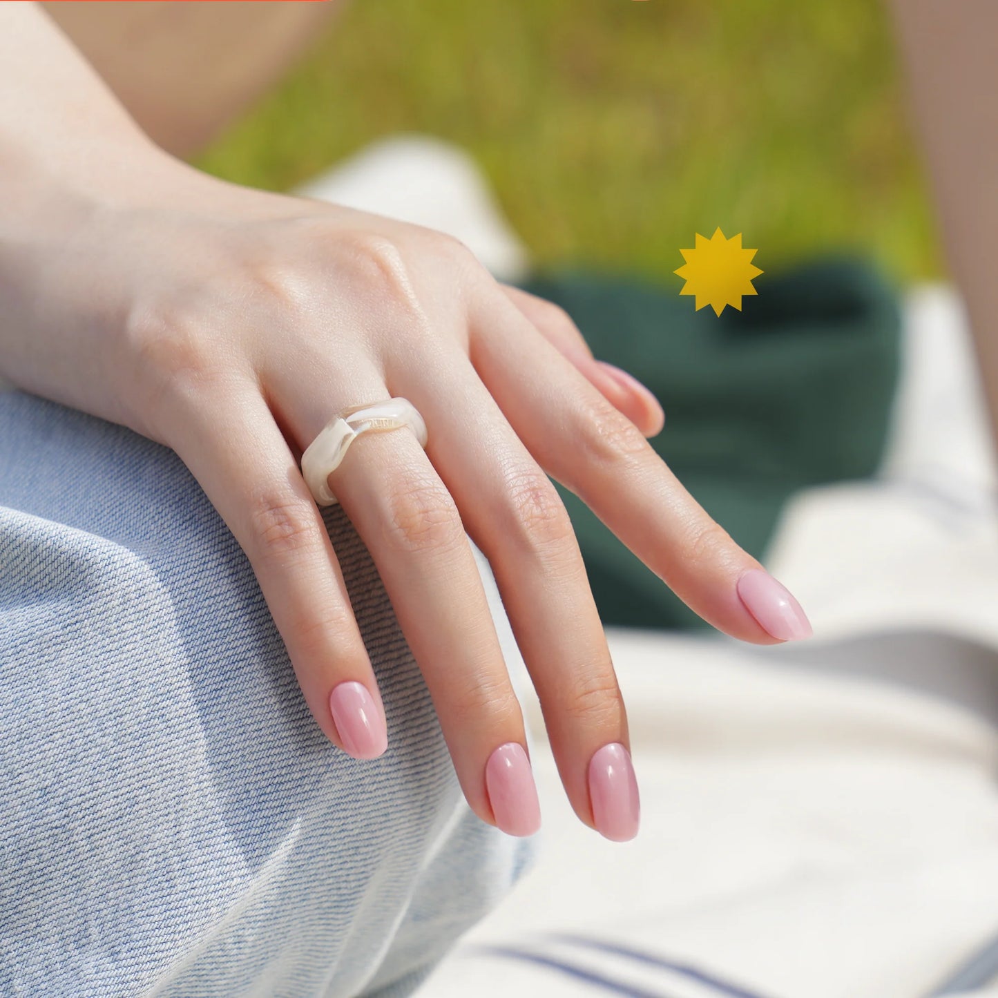 Hey, Strawberry Picking?-UV Nail Wraps-Blush&Cherry - Blush and Cherry - Heyhae UV Gel Folien - Premium Solar