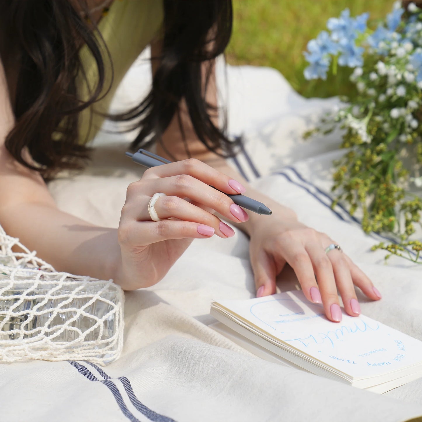 Hey, Strawberry Picking?-UV Nail Wraps-Blush&Cherry - Blush and Cherry - Heyhae UV Gel Folien - Premium Solar