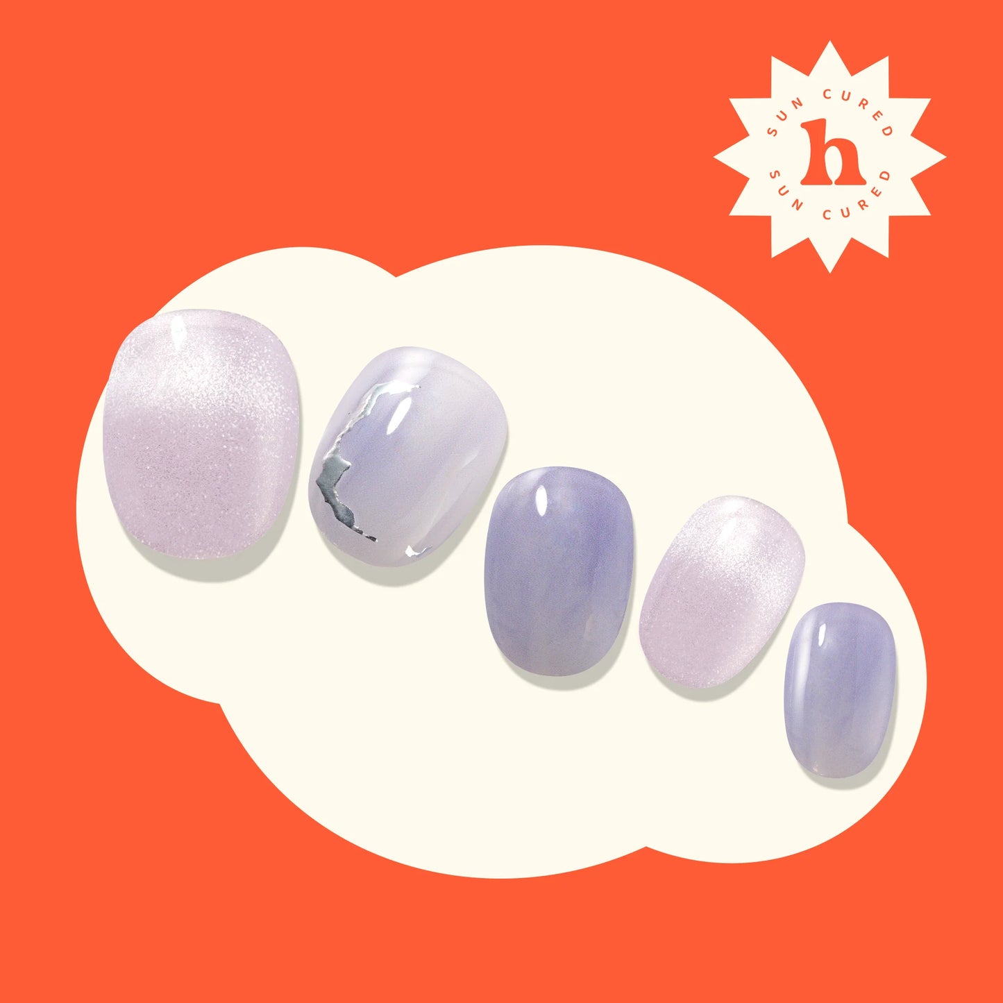 Hey, 7 A.M. Tomorrow?-UV Nail Wraps-Blush&Cherry - Blush and Cherry - Heyhae UV Gel Folien - Premium Solar