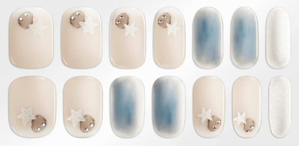 Hayhae-UV Nagelfolien-Premium- Nail wrap - Deutschland - uv gel nagelfolien - Hey, Sweet Dreams Babe-Blush&Cherry - Blush and Cherry