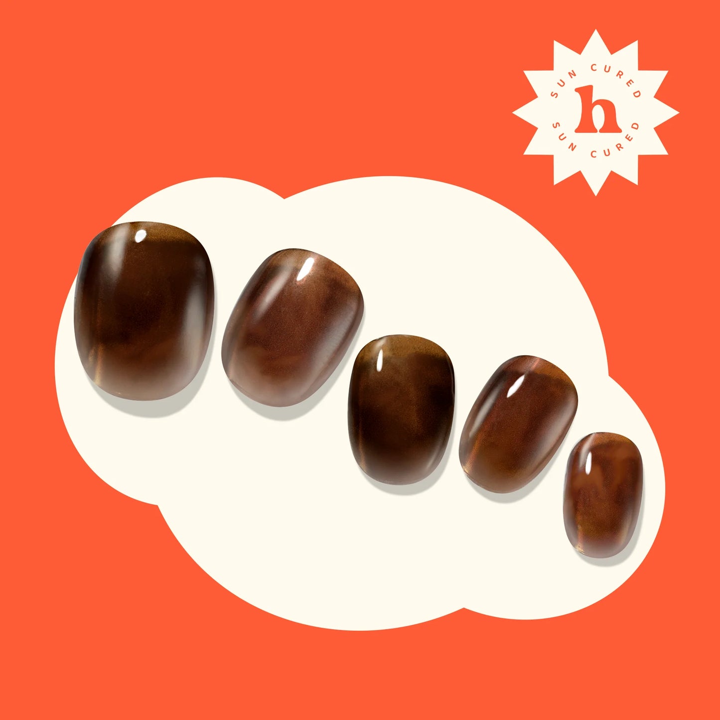 Hey, Coffee Run?-UV Nail Wraps-Blush&Cherry - Blush and Cherry - Heyhae UV Gel Folien - Premium Solar