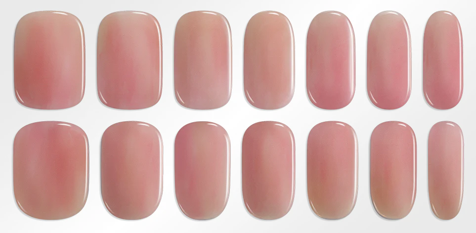 Hayhae-UV Nagelfolien-Premium- Nail wrap - Deutschland - uv gel nagelfolien - Hey, Summer Sweetheart-Blush&Cherry - Blush and Cherry