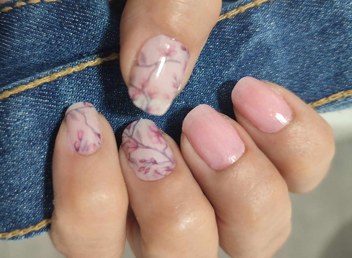 Cherry Lady 16er-Blush&Cherry - Blush and Cherry - Nagelfolien ohne UV
