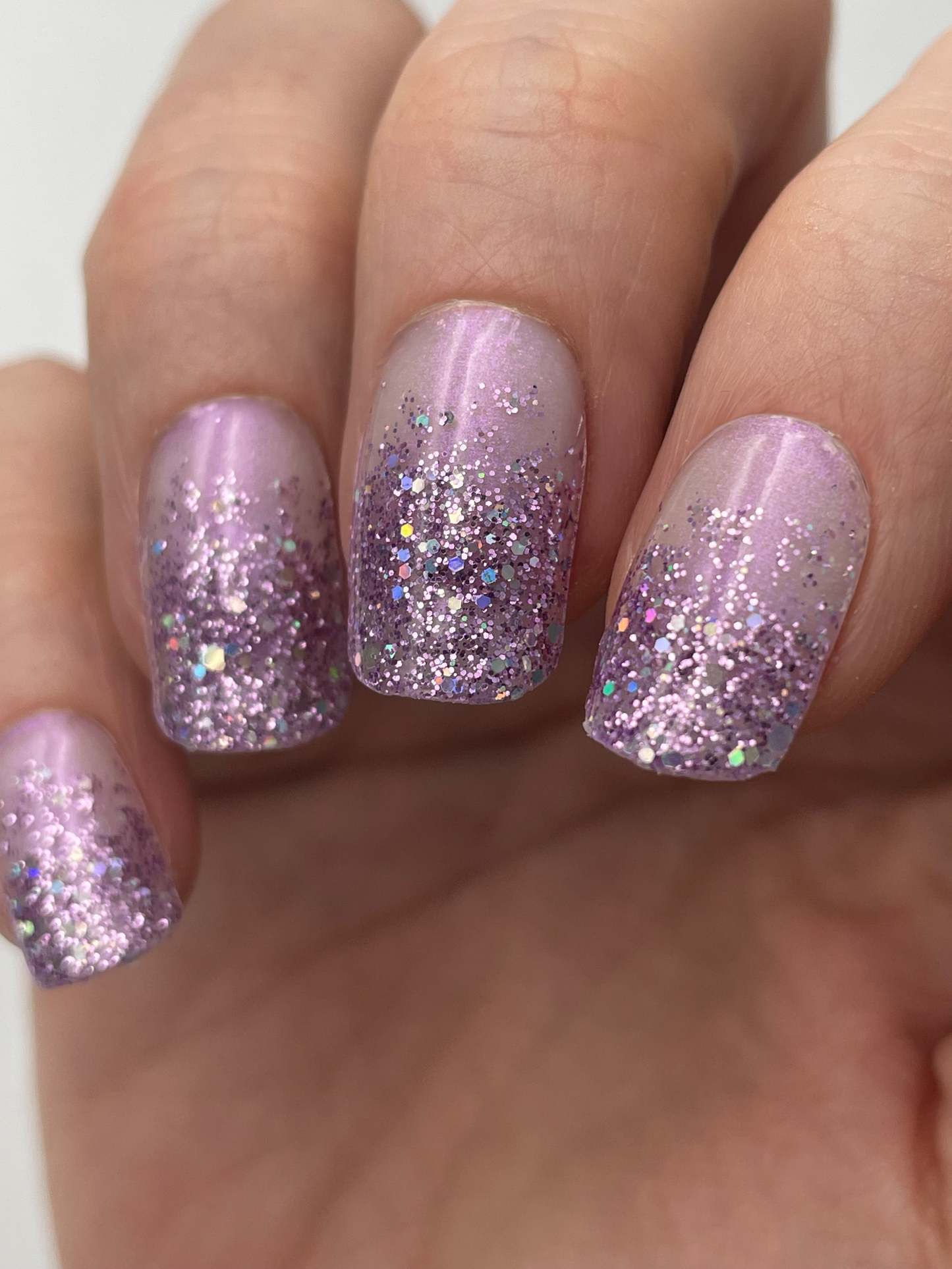 Breath of Purple 16er Overlay-Blush&Cherry - Blush and Cherry - Nagelfolien ohne UV