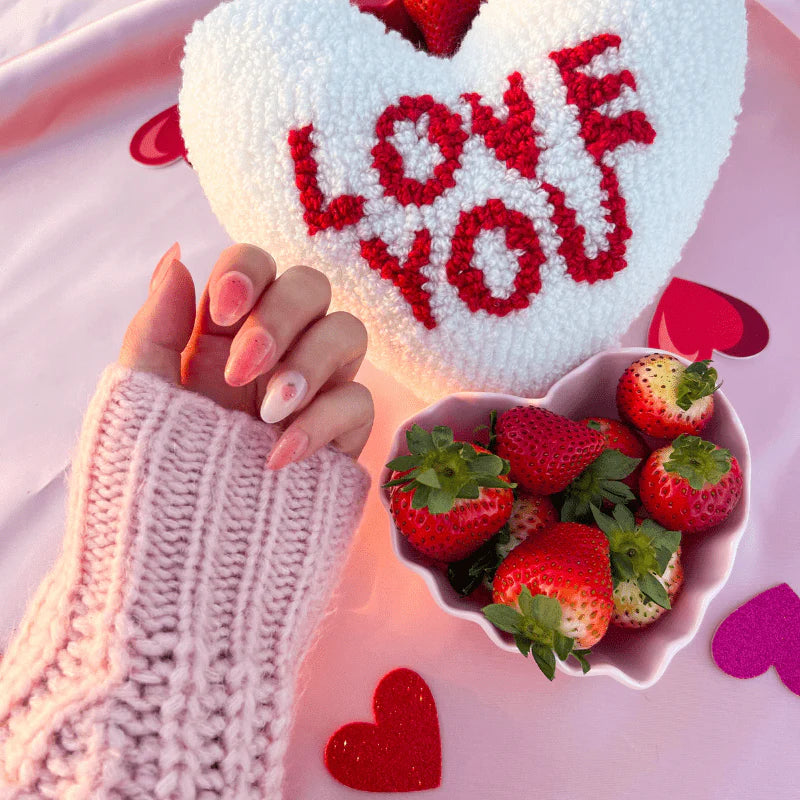 Hayhae-UV Nagelfolien-Premium- Nail wrap - Deutschland - uv gel nagelfolien - Hey, You’re Berry Sweet-UV Nail Wraps-Blush&Cherry - Blush and Cherry