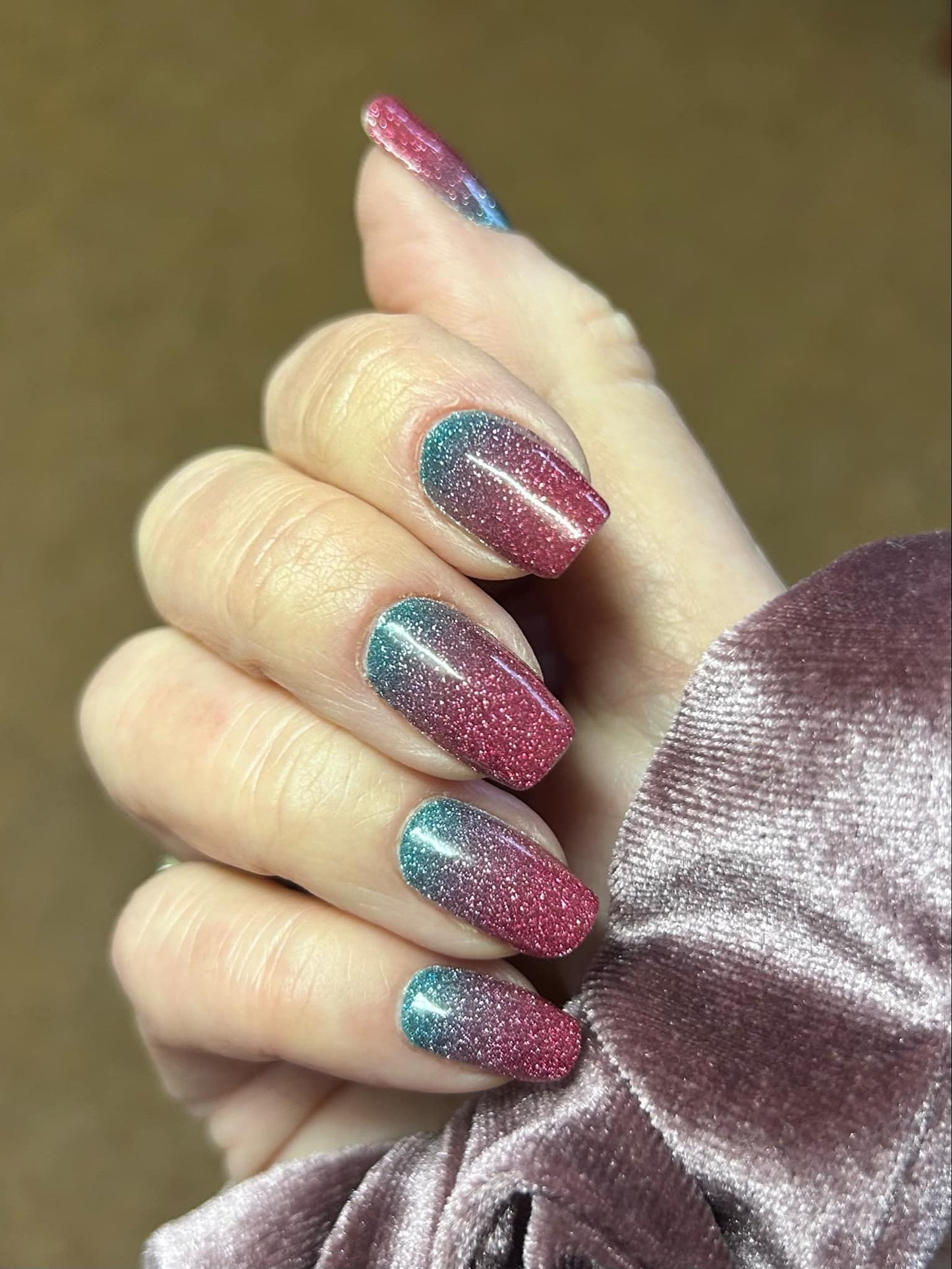 Melon Glow 16er-Blush&Cherry - Blush and Cherry - Nagelfolien ohne UV