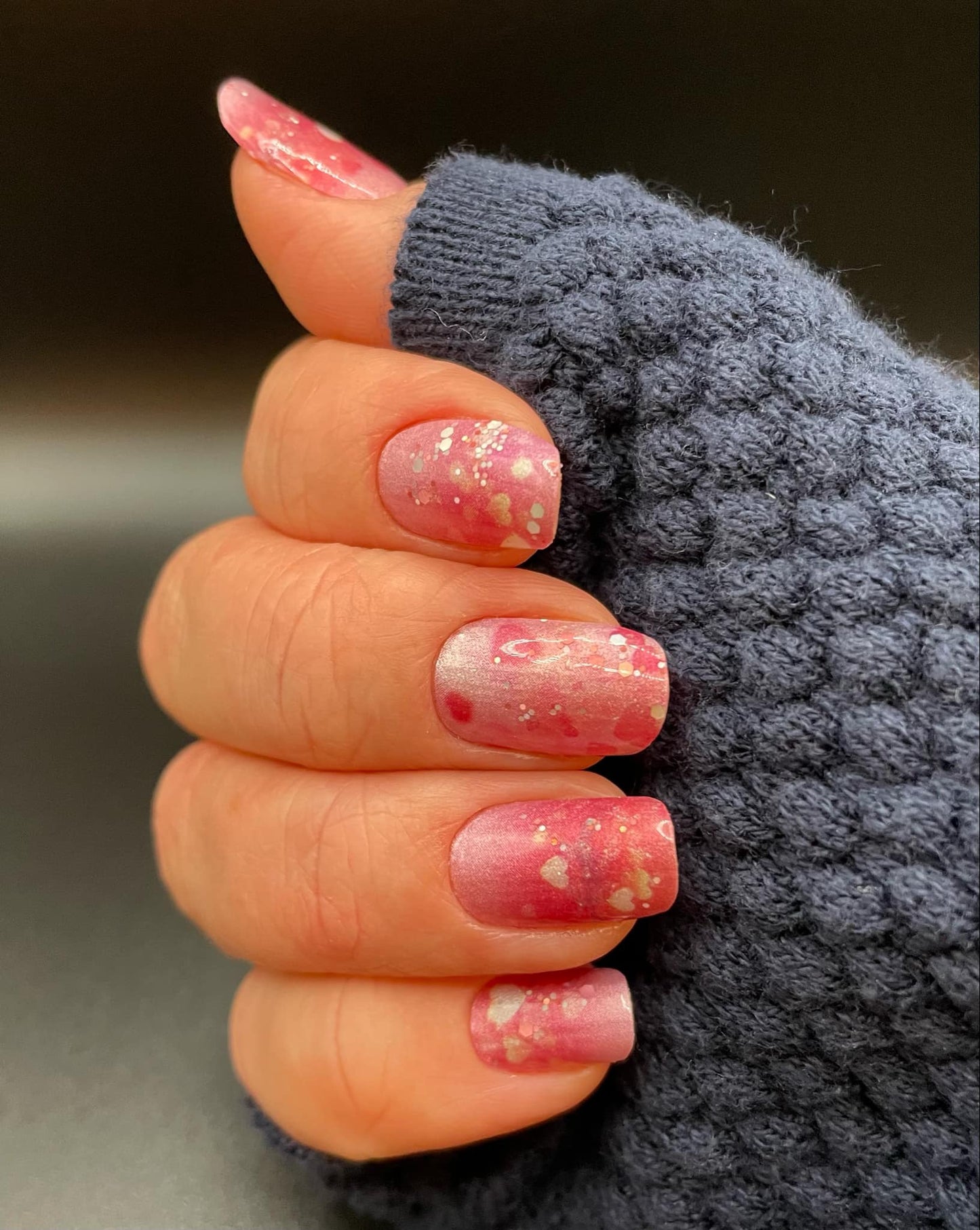Winged Love 16er-Blush&Cherry - Blush and Cherry - Nagelfolien ohne UV