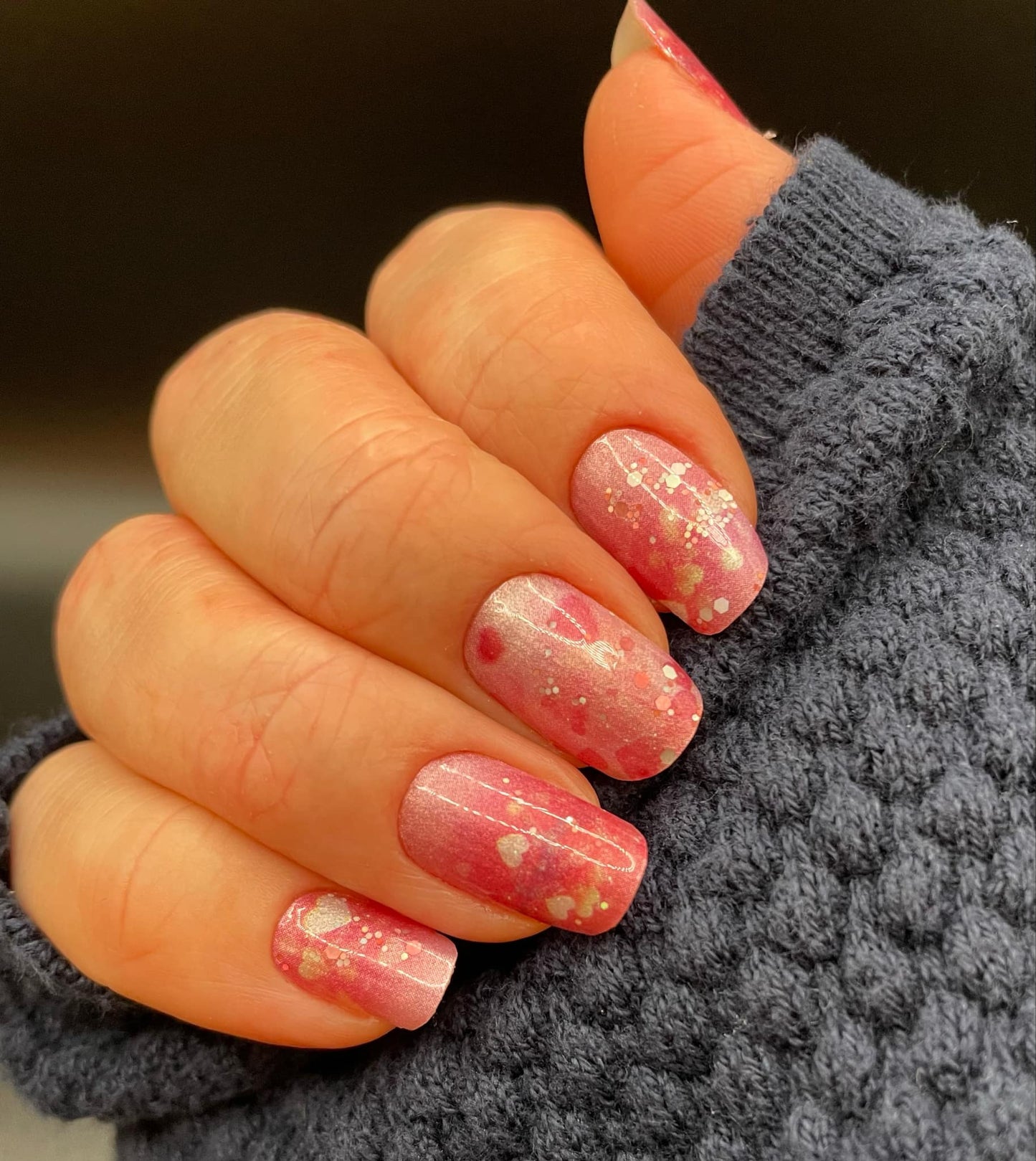 Winged Love 16er-Blush&Cherry - Blush and Cherry - Nagelfolien ohne UV