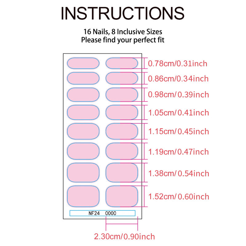 UV Dusty Rose 16er-Blush&Cherry-Blush and Cherry - UV Gel Folien