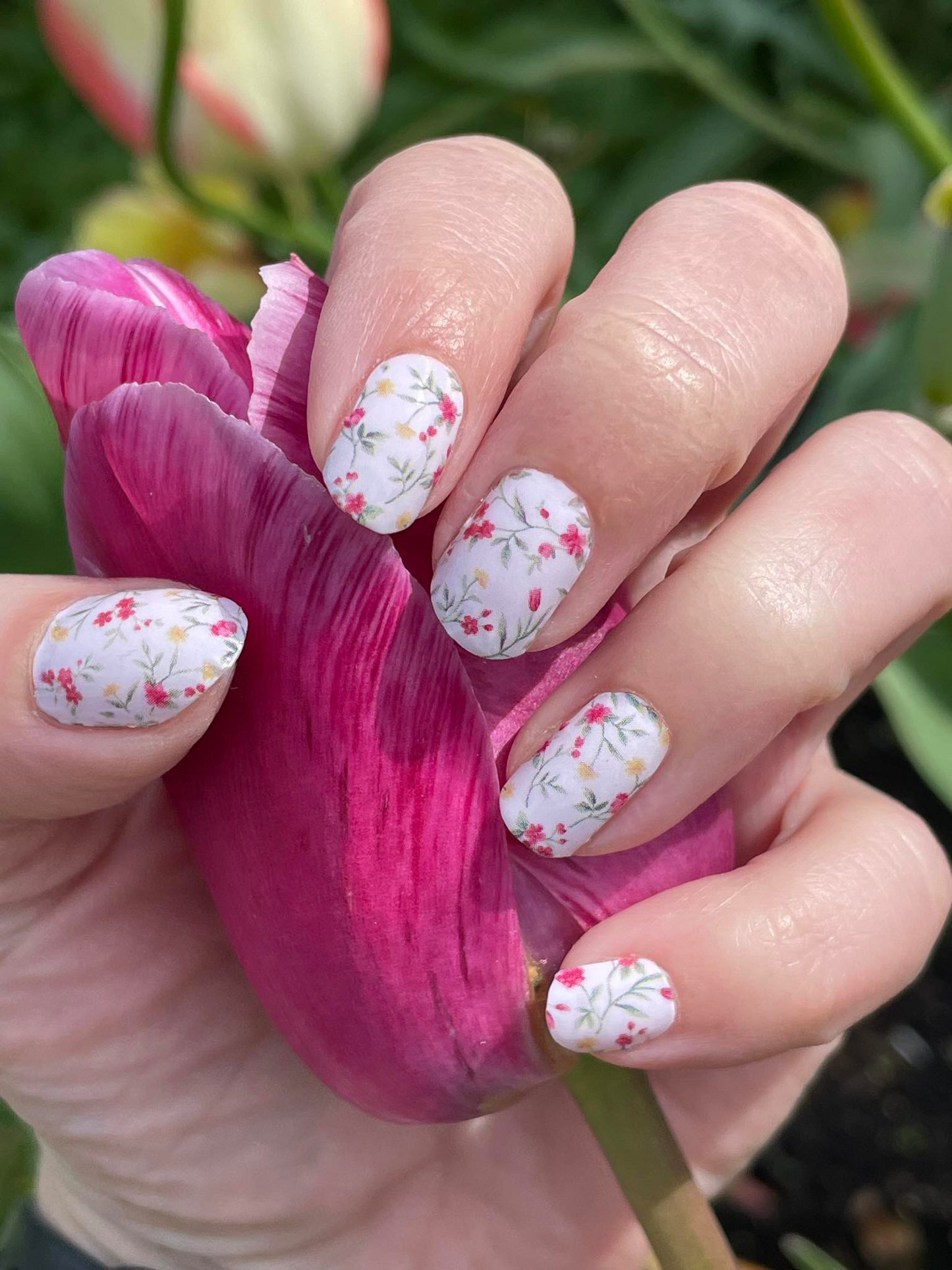Blossom Babe 16er-Blush&Cherry - Blush and Cherry - Nagelfolien ohne UV