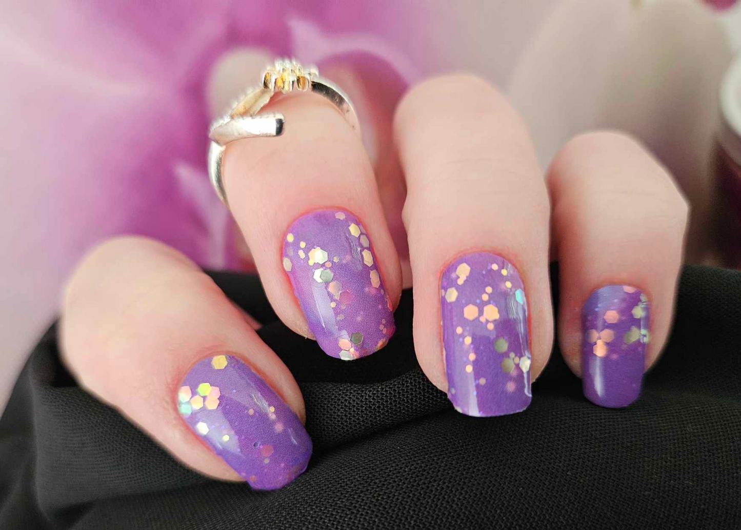 Under Your Spell 16er-Blush&Cherry - Blush and Cherry - Nagelfolien ohne UV