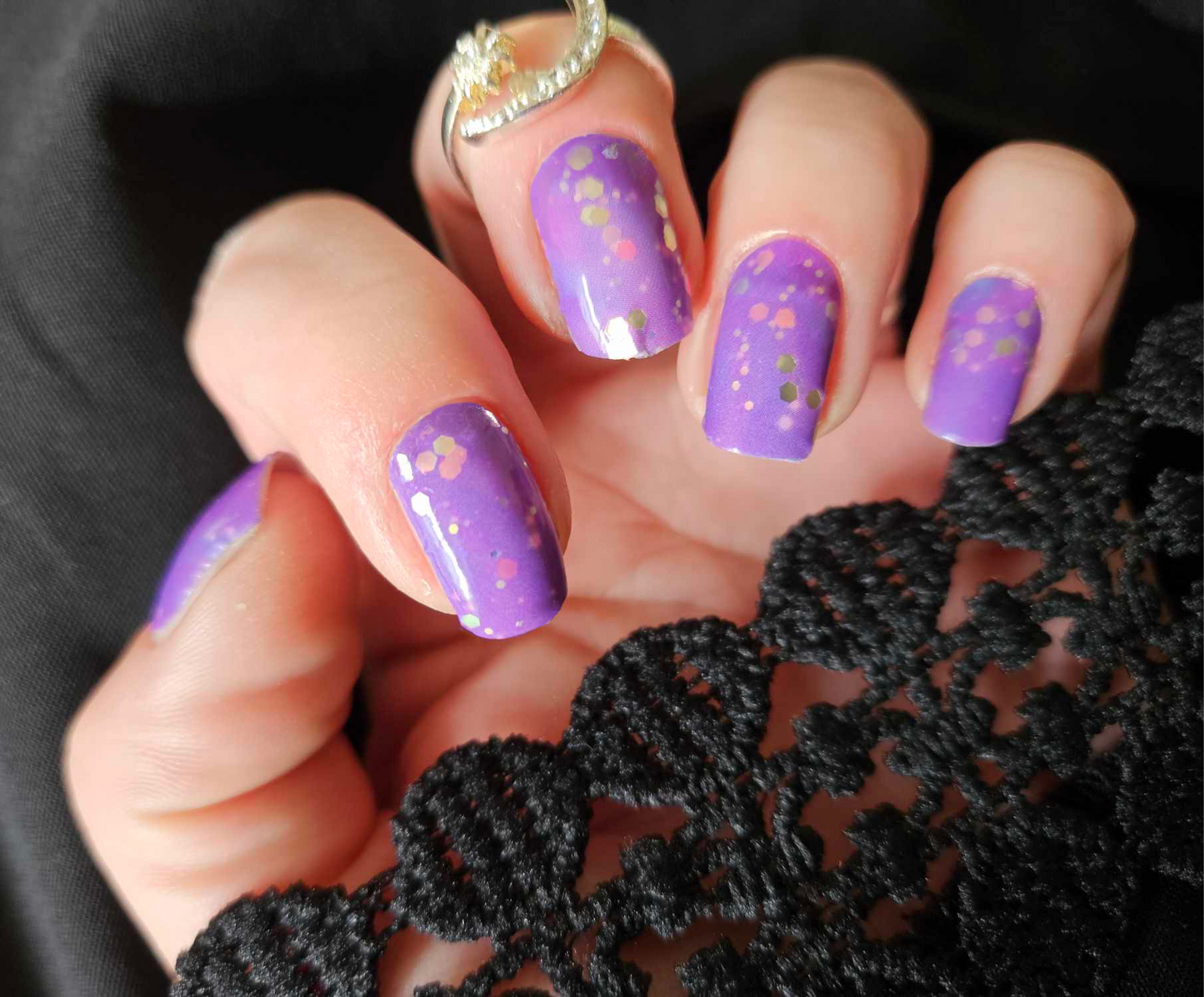 Under Your Spell 16er-Blush&Cherry - Blush and Cherry - Nagelfolien ohne UV