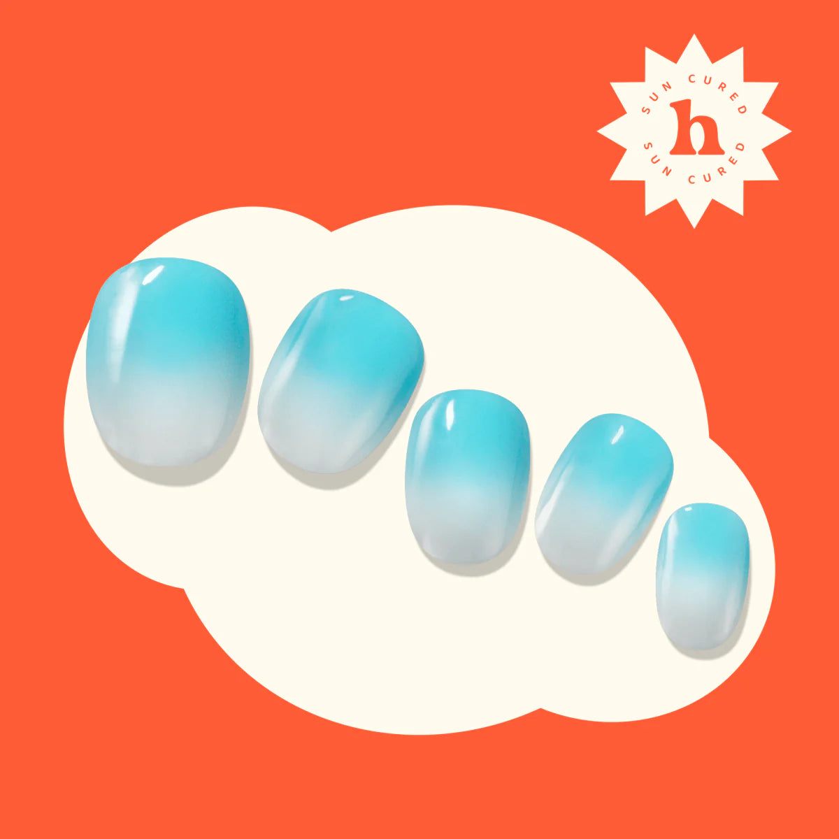 Hey, Blue Me Away-Blush&Cherry - Blush and Cherry - Heyhae UV Gel Folien - Premium Solar