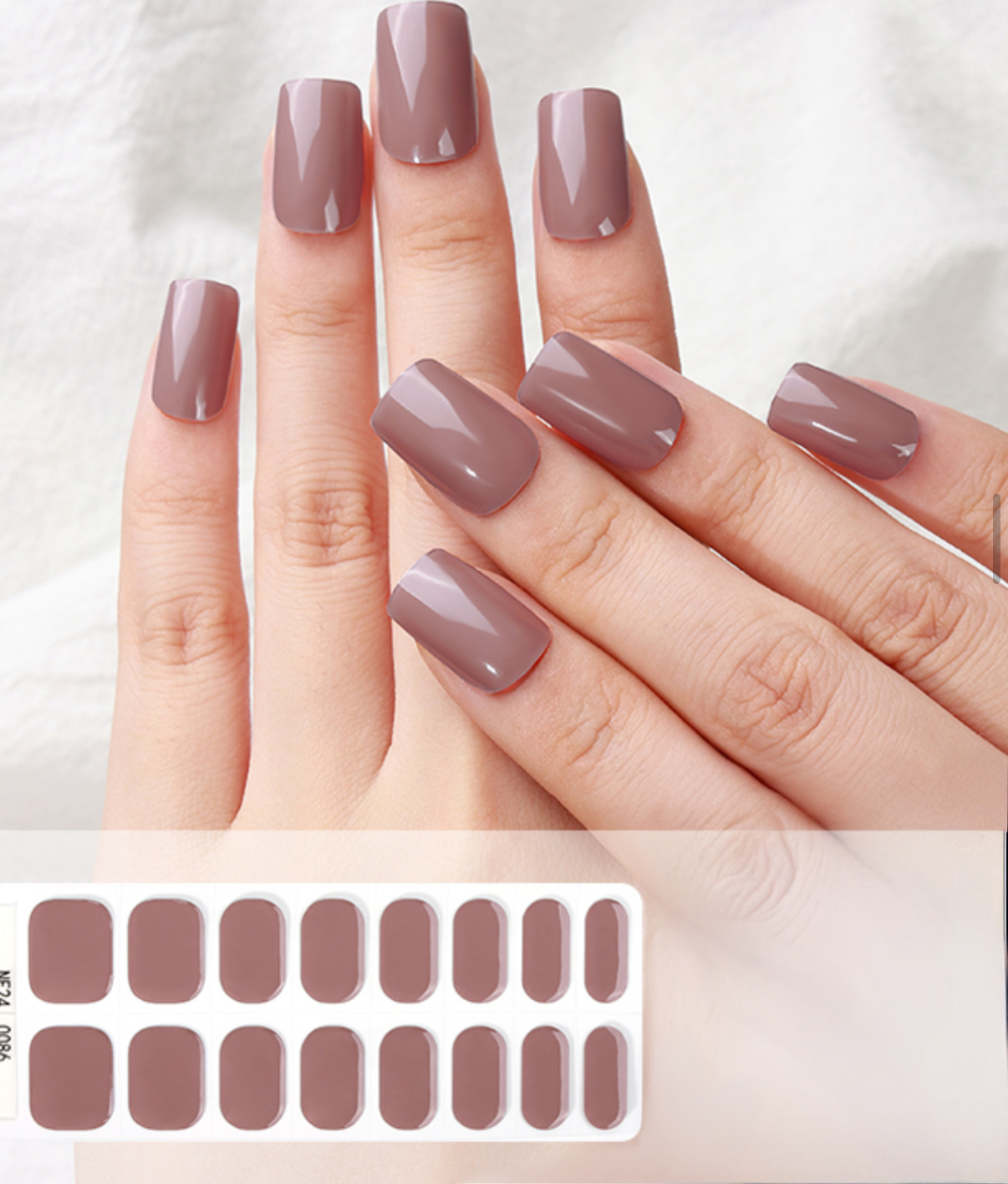 UV Clay Crush 16er-Blush&Cherry-Blush and Cherry - UV Gel Folien