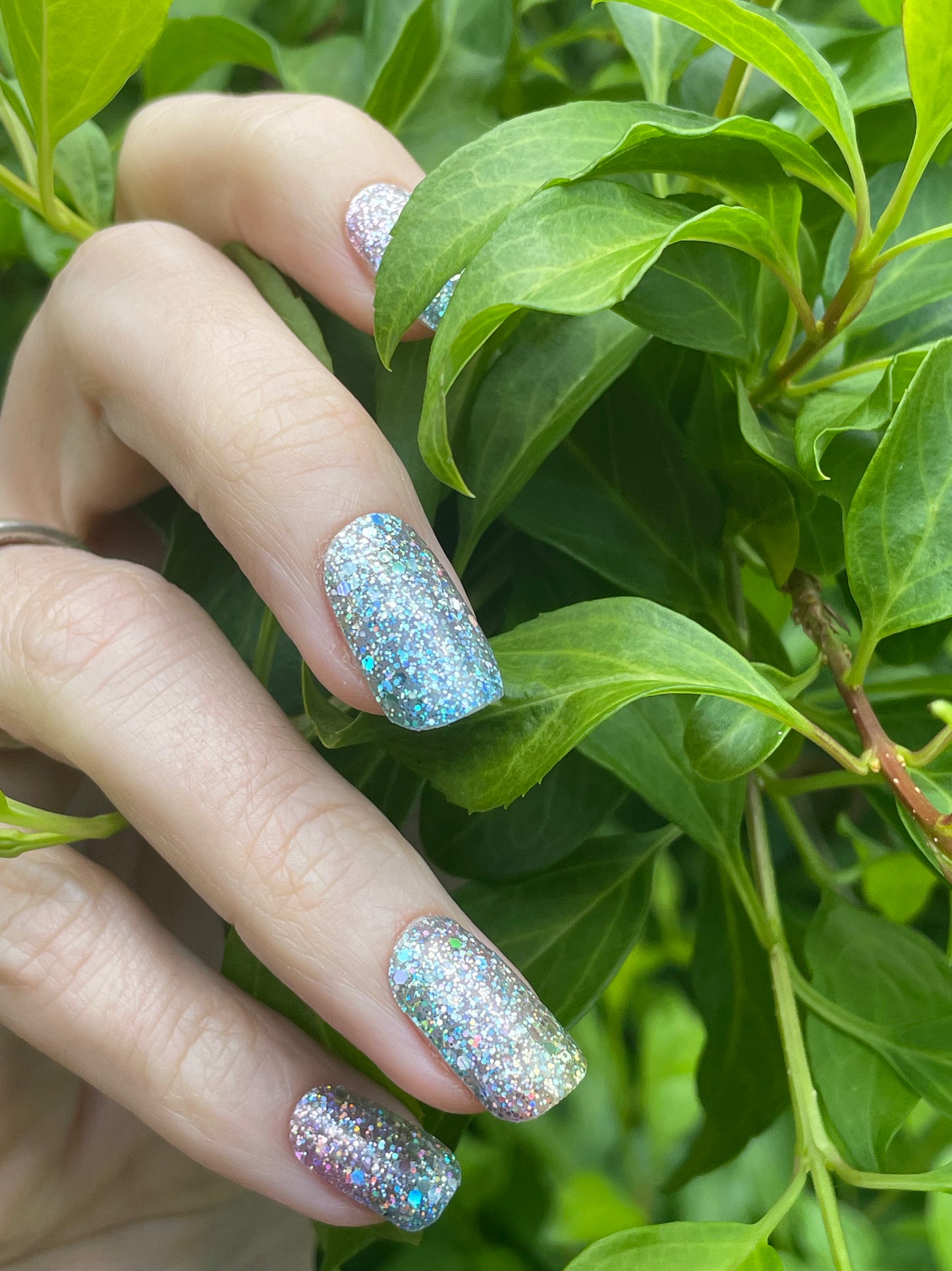 Disco Ball 16er-Blush&Cherry - Blush and Cherry - Nagelfolien ohne UV