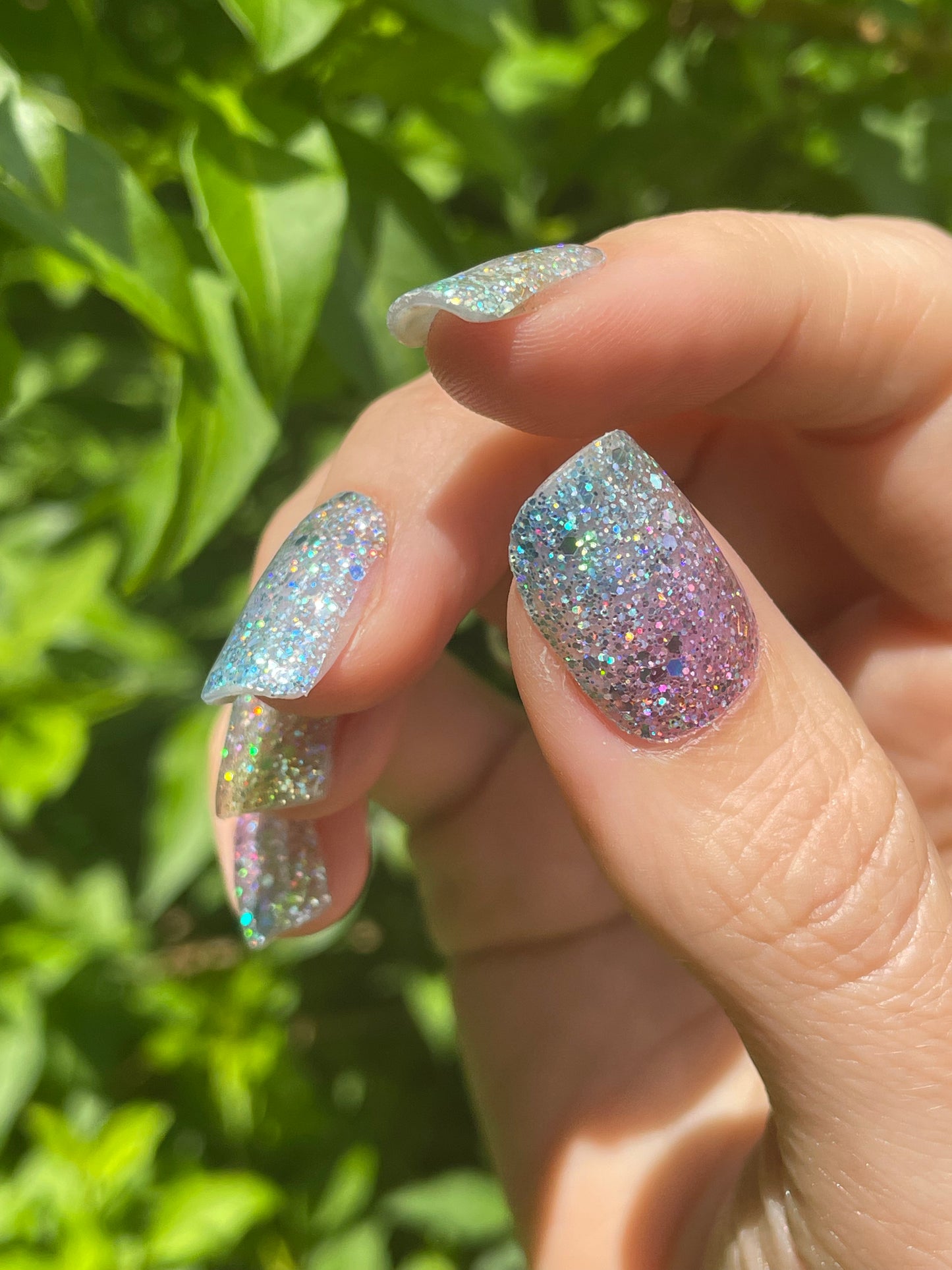 Disco Ball 16er-Blush&Cherry - Blush and Cherry - Nagelfolien ohne UV