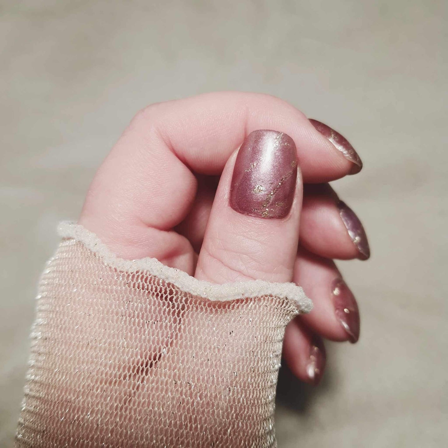 Flat White 16er-Blush&Cherry - Blush and Cherry - Nagelfolien ohne UV