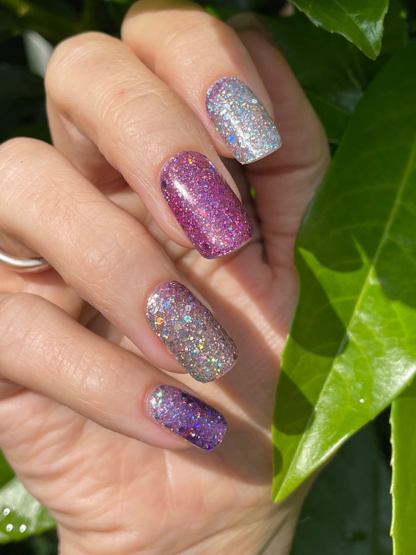 Cosmic Flare 16er-Blush&Cherry - Blush and Cherry - Nagelfolien ohne UV
