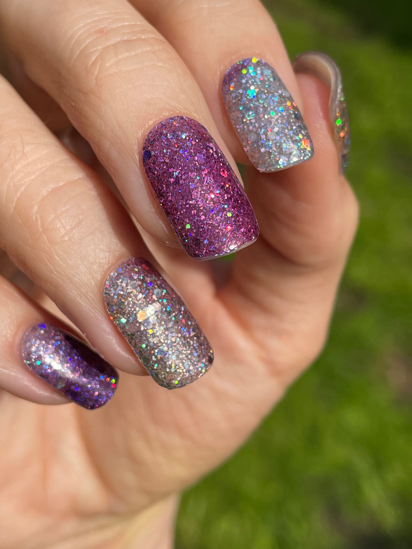 Cosmic Flare 16er-Blush&Cherry - Blush and Cherry - Nagelfolien ohne UV