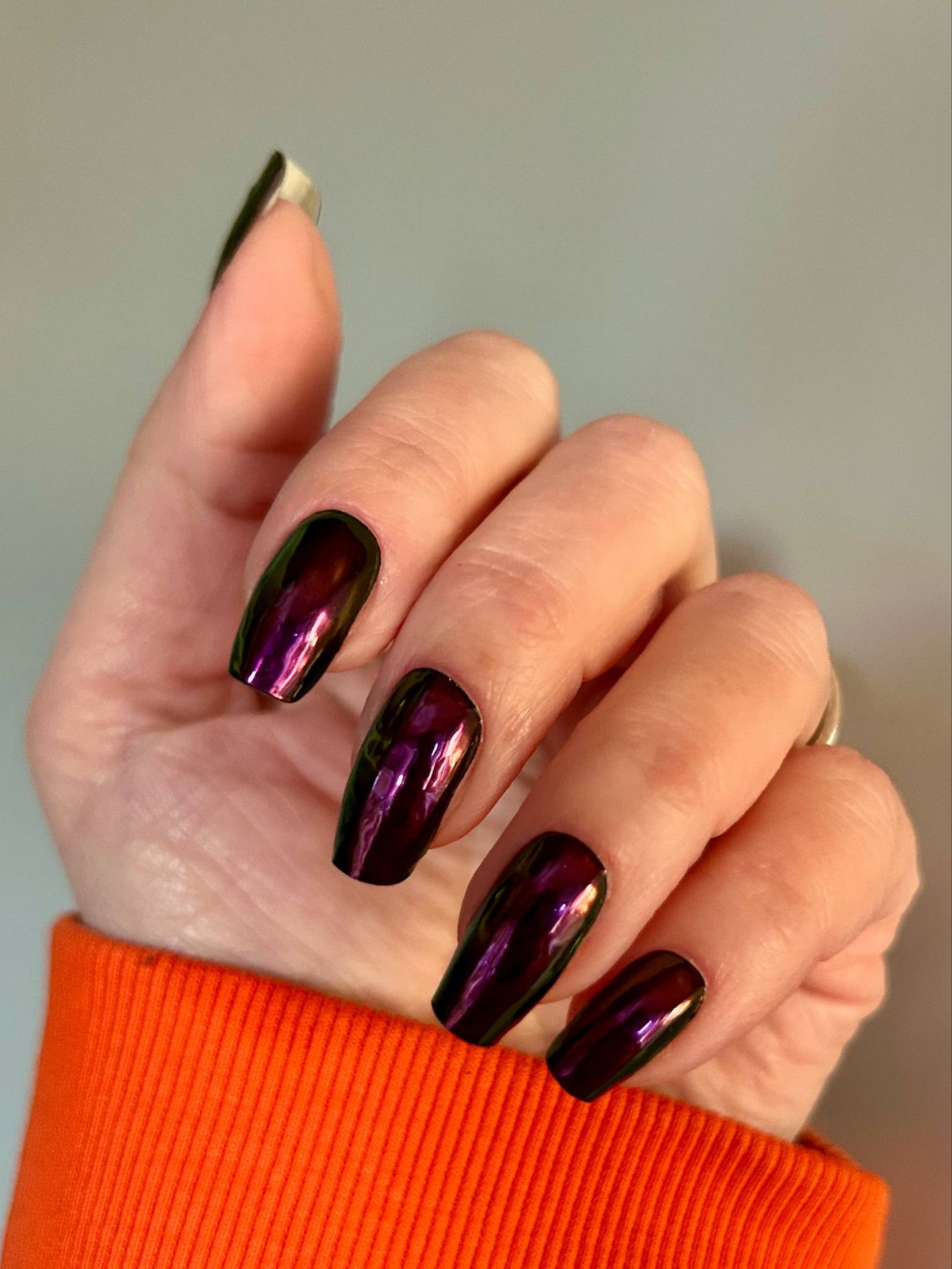 UV Mirror Plum 20er-Blush&Cherry-Blush and Cherry - UV Gel Folien