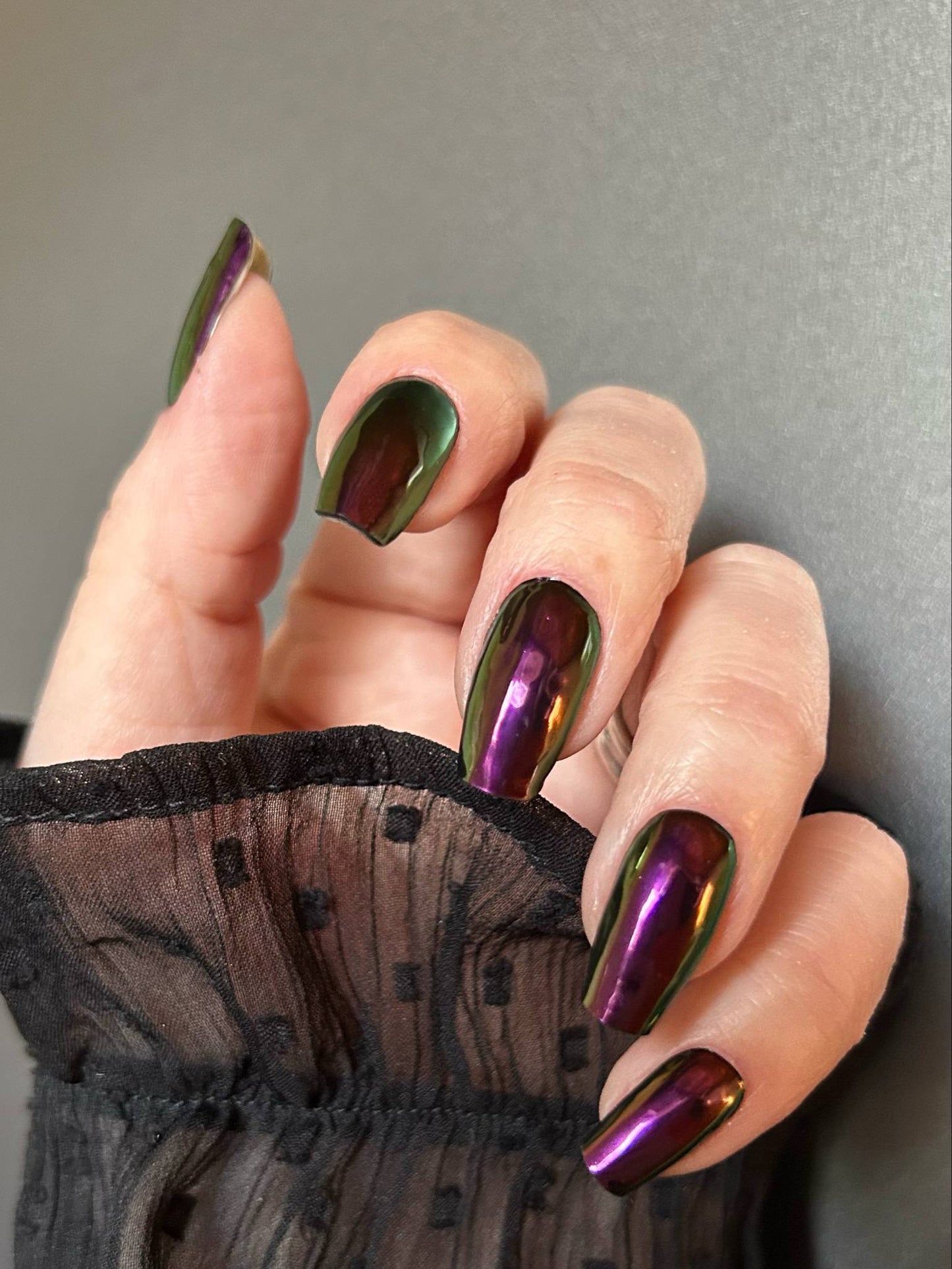 UV Mirror Plum 20er-Blush&Cherry-Blush and Cherry - UV Gel Folien