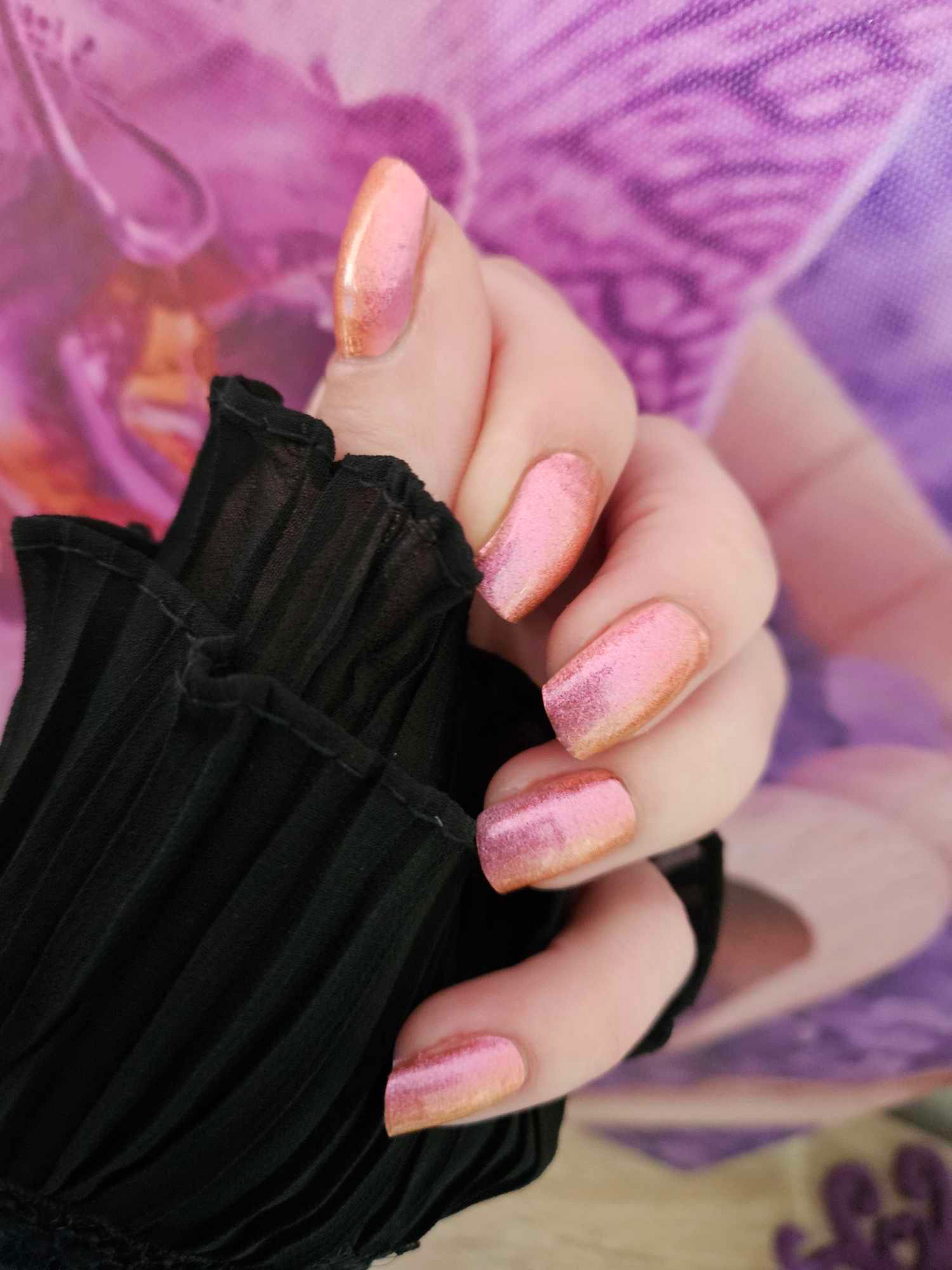 Strawberry Glazé 16er-Blush&Cherry - Blush and Cherry - Nagelfolien ohne UV