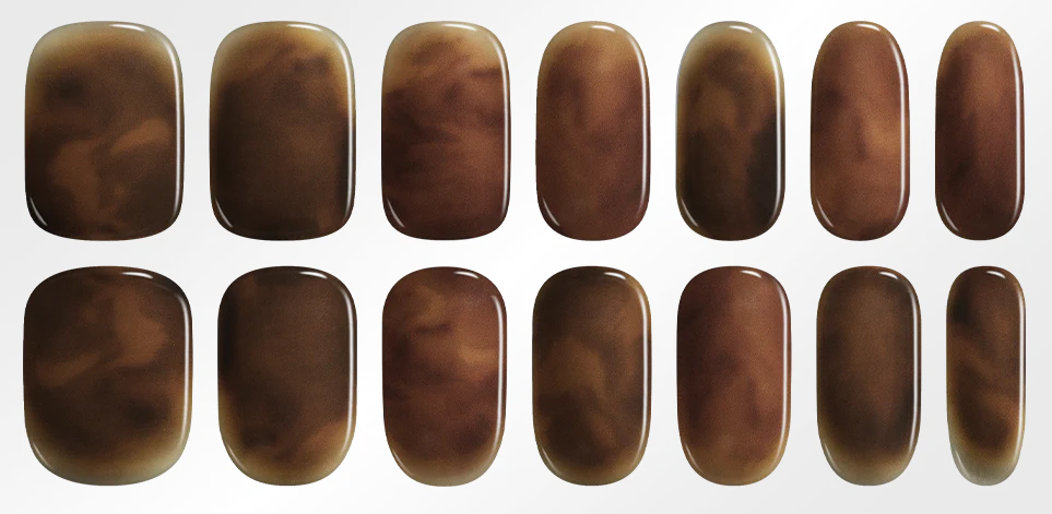 Hey, Coffee Run?-UV Nail Wraps-Blush&Cherry - Blush and Cherry - Heyhae UV Gel Folien - Premium Solar