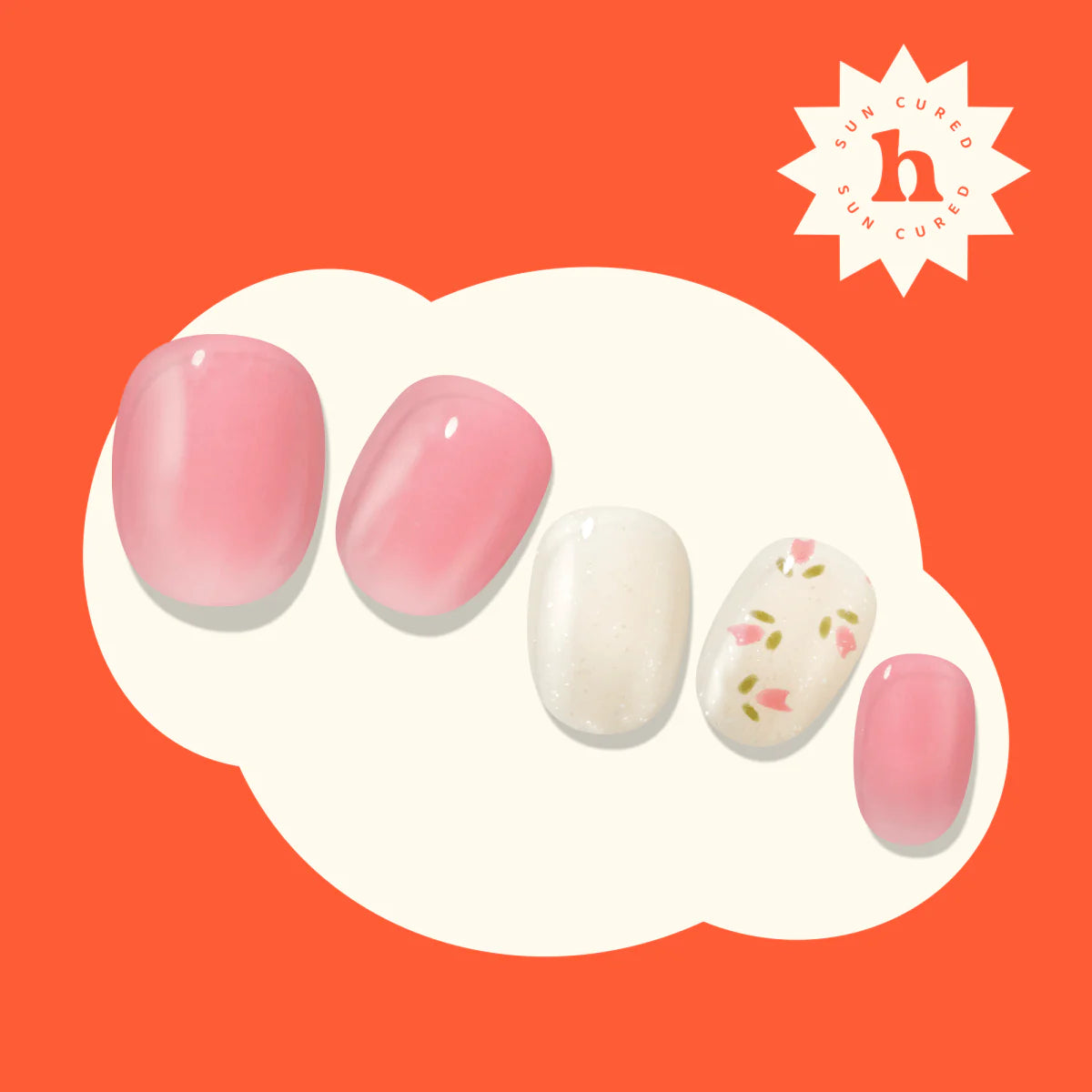 Hey, Love Me, Love Me Not-Blush&Cherry - Blush and Cherry - Heyhae UV Gel Folien - Premium Solar