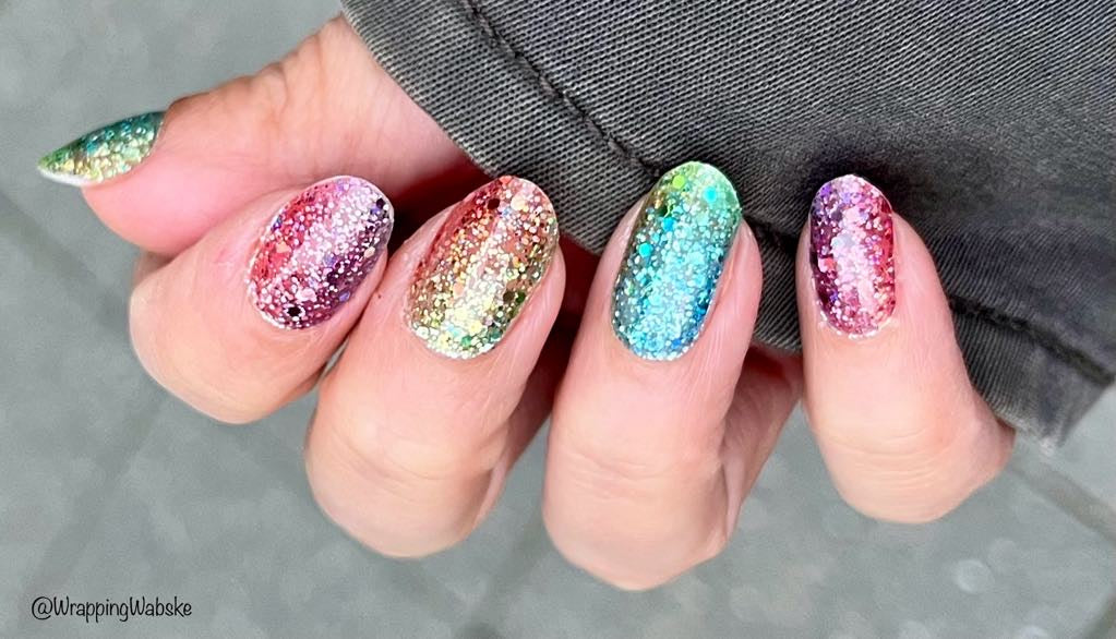 Happy Go Lucky 16er-Blush&Cherry - Blush and Cherry - Nagelfolien ohne UV
