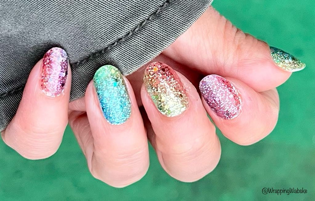 Happy Go Lucky 16er-Blush&Cherry - Blush and Cherry - Nagelfolien ohne UV