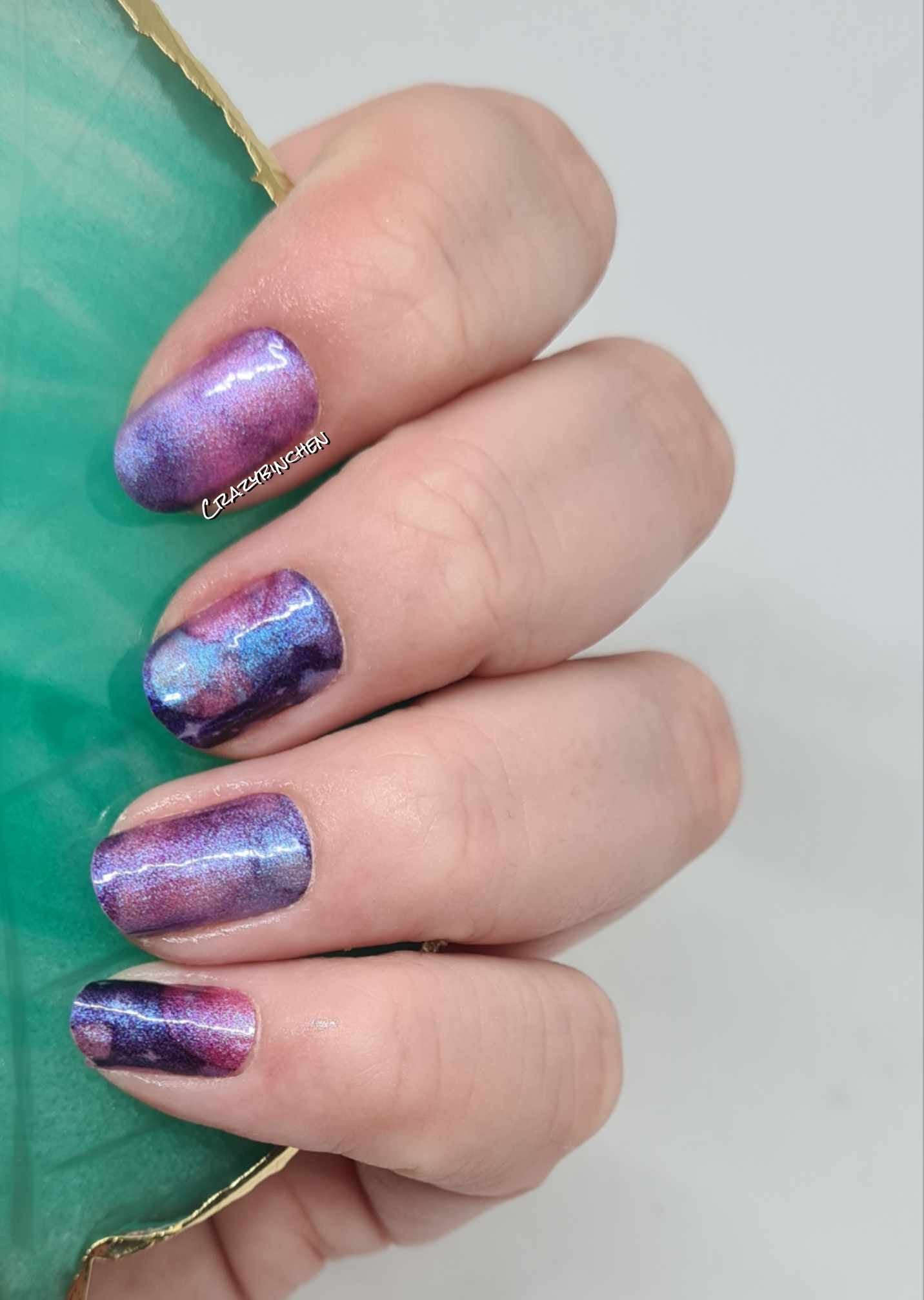 Time In Space 16er-Blush&Cherry - Blush and Cherry - Nagelfolien ohne UV